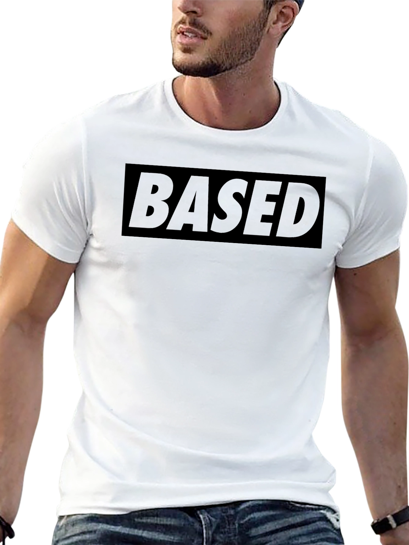 Based Black T-Shirt - Menswear
