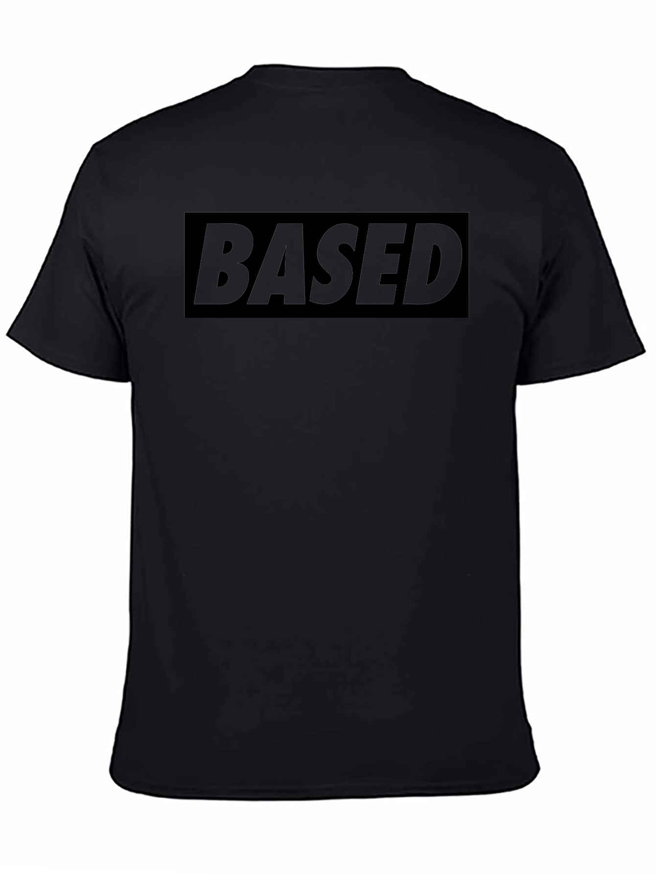 Based Black T-Shirt - Menswear