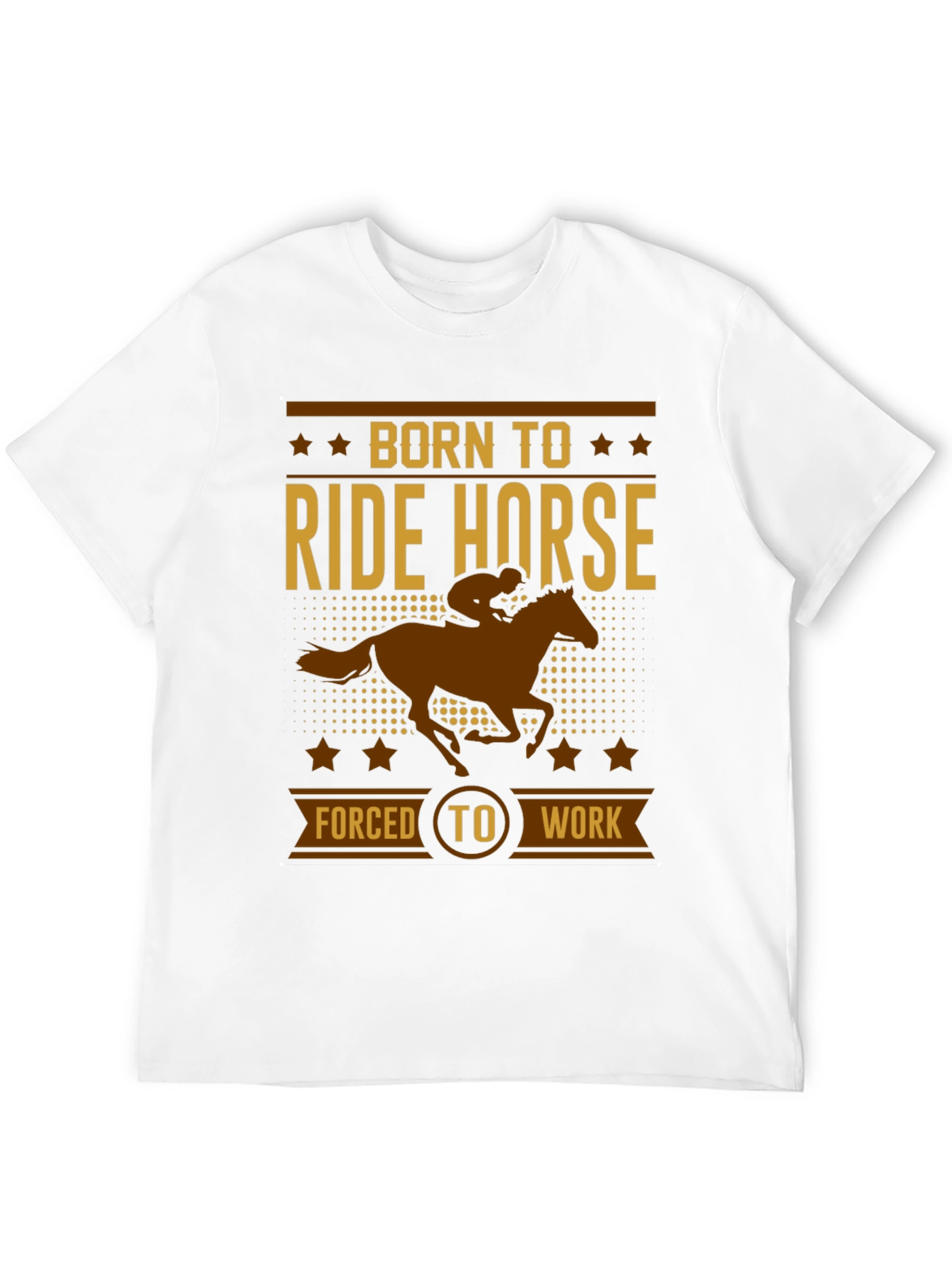 Born to Ride Horse Graphic Tee