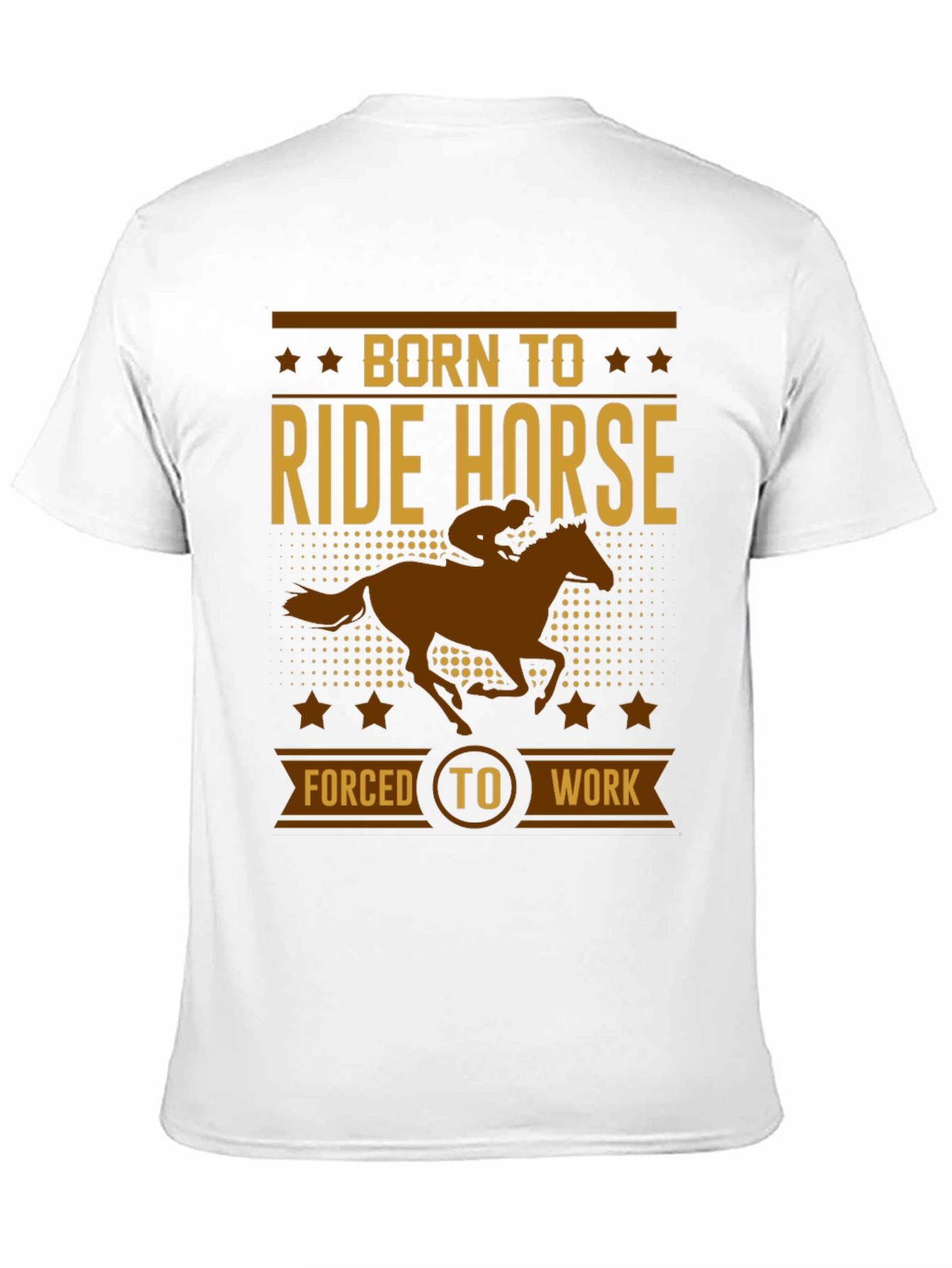 Born to Ride Horse Graphic Tee