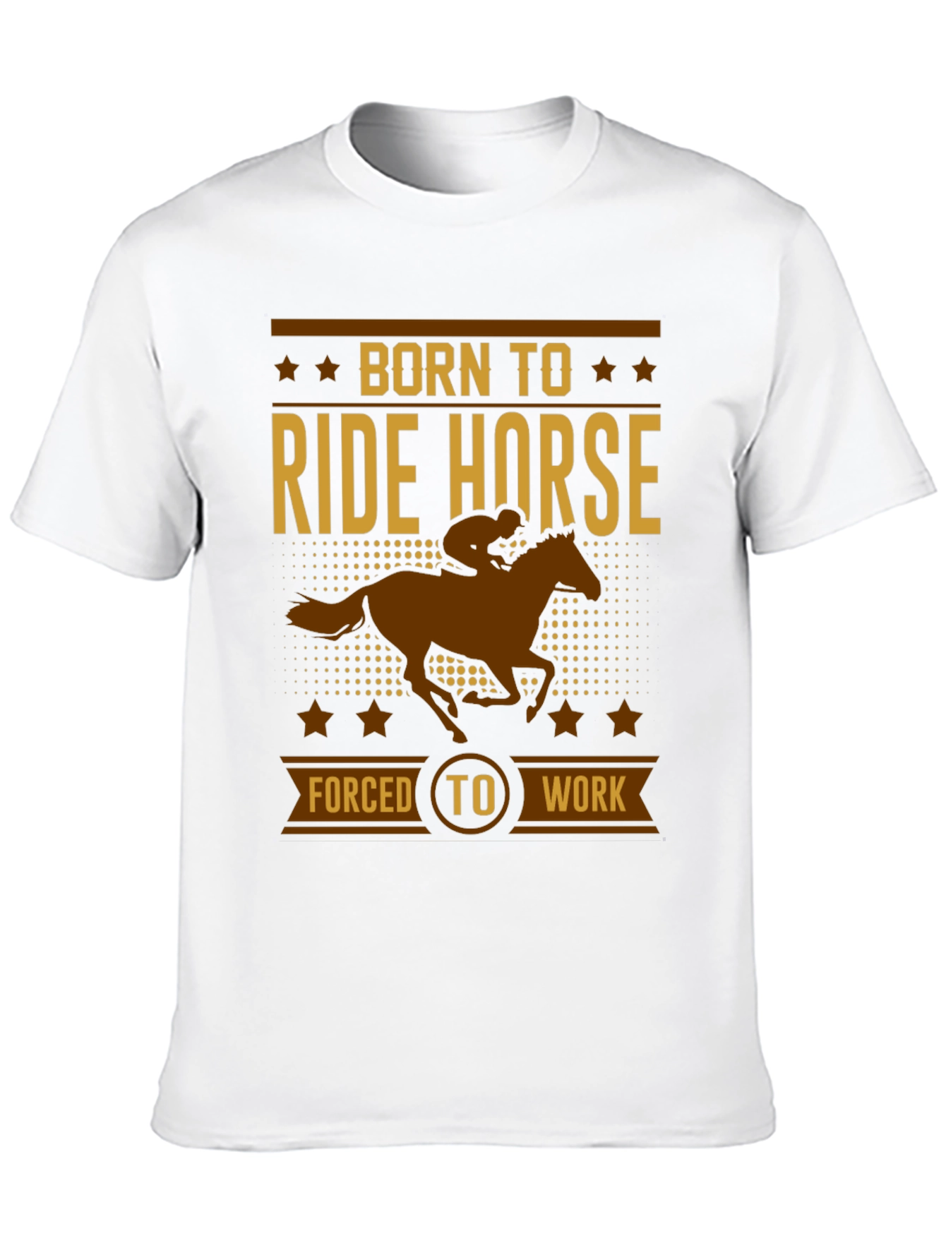 Born to Ride Horse Graphic Tee