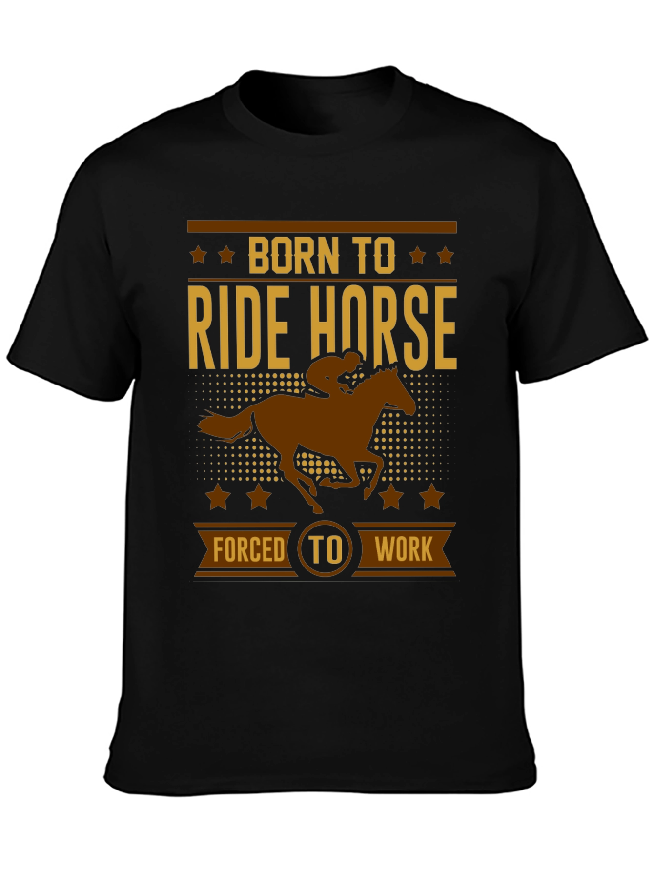Born to Ride Horse Graphic Tee