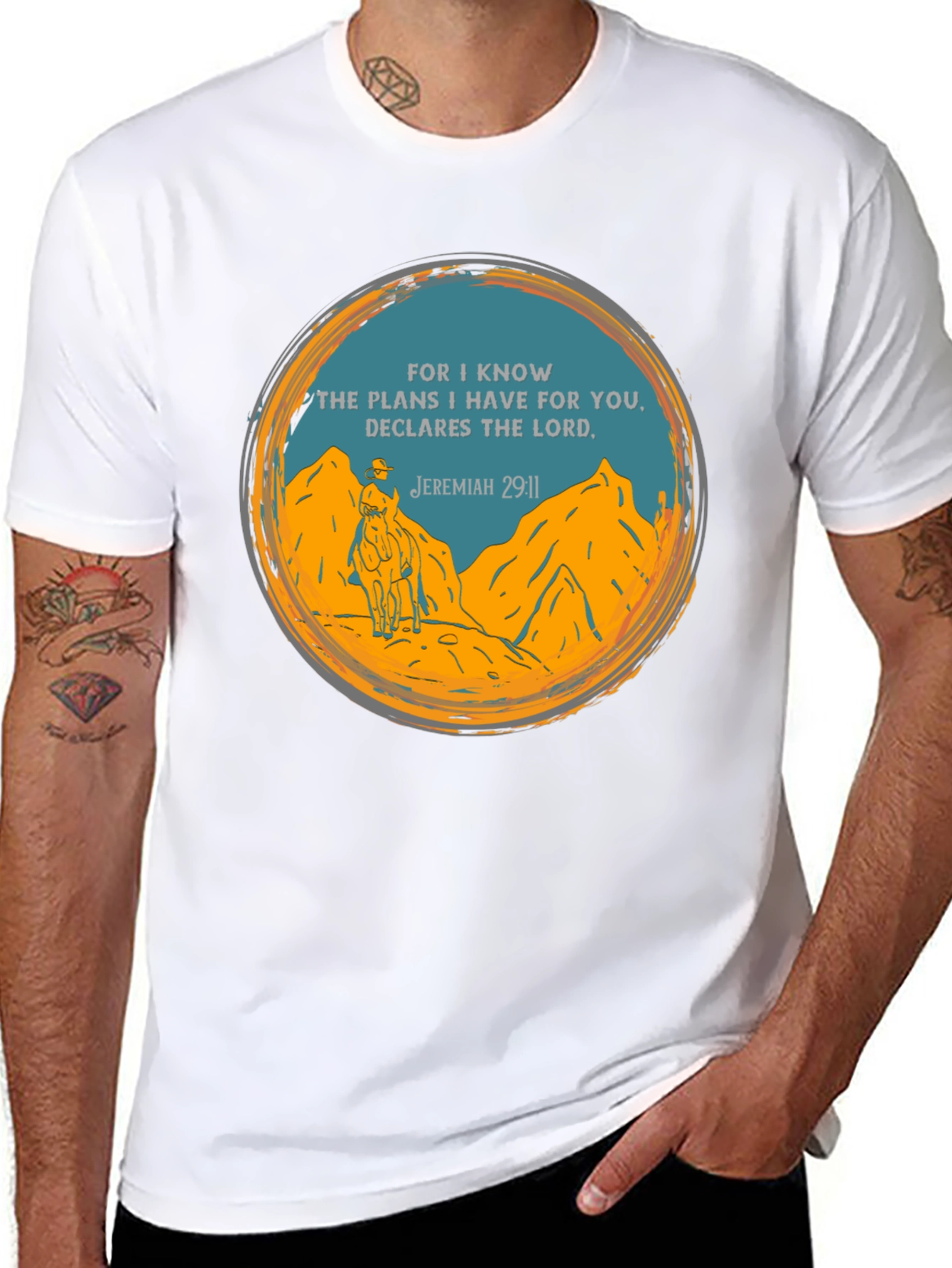 Inspirational Jeremiah 29:11 Graphic Tee