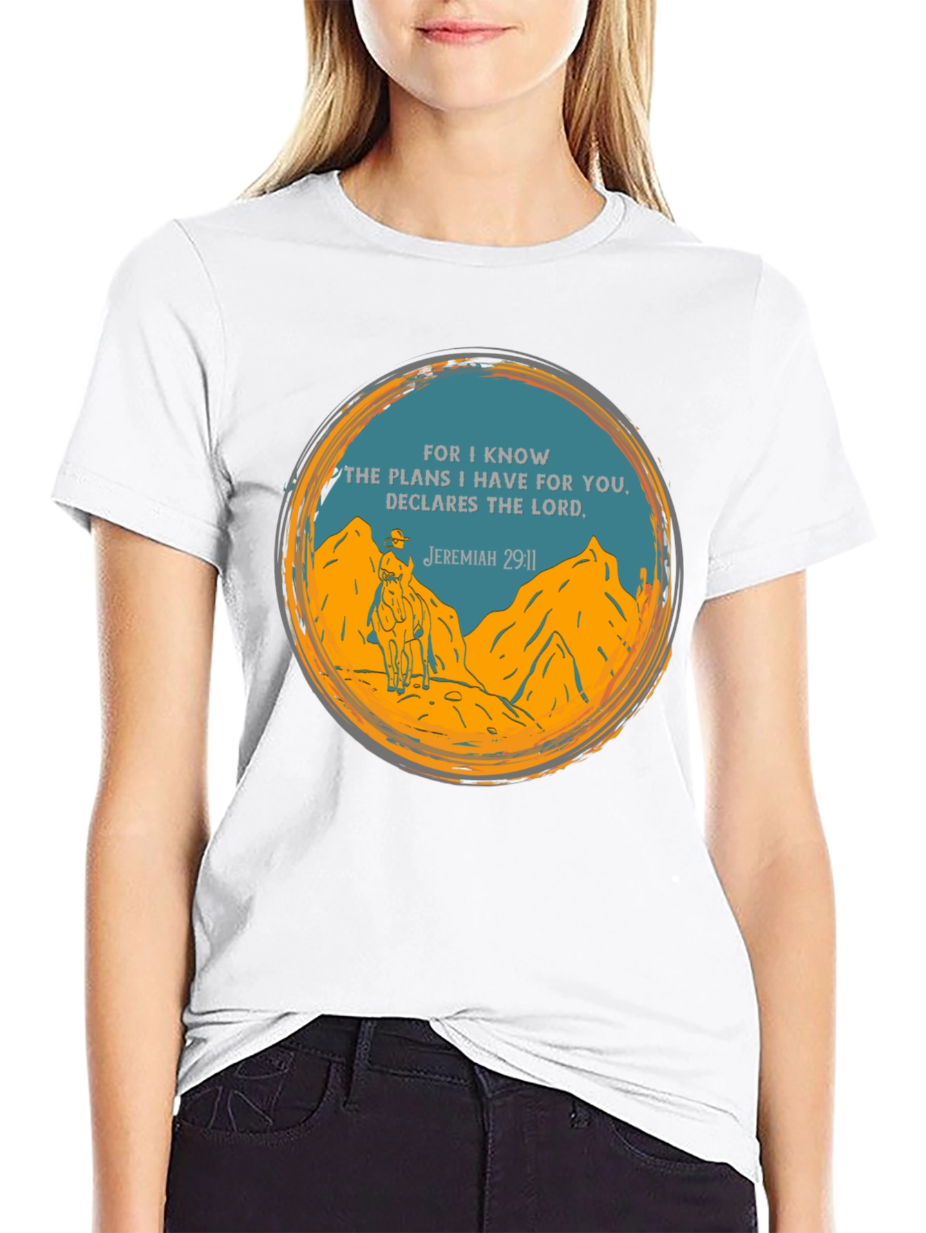 Inspirational Jeremiah 29:11 Graphic Tee
