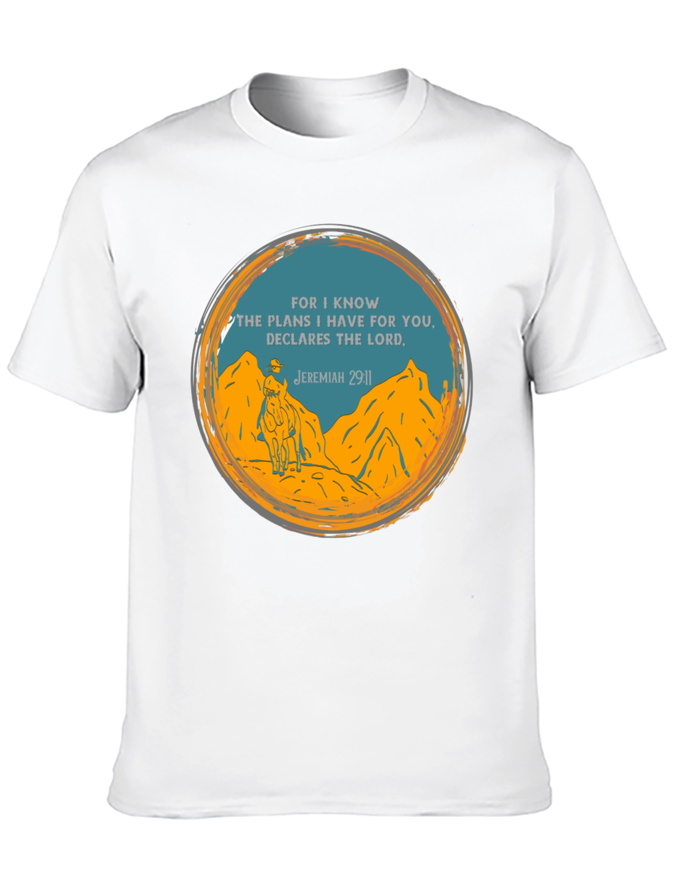 Inspirational Jeremiah 29:11 Graphic Tee