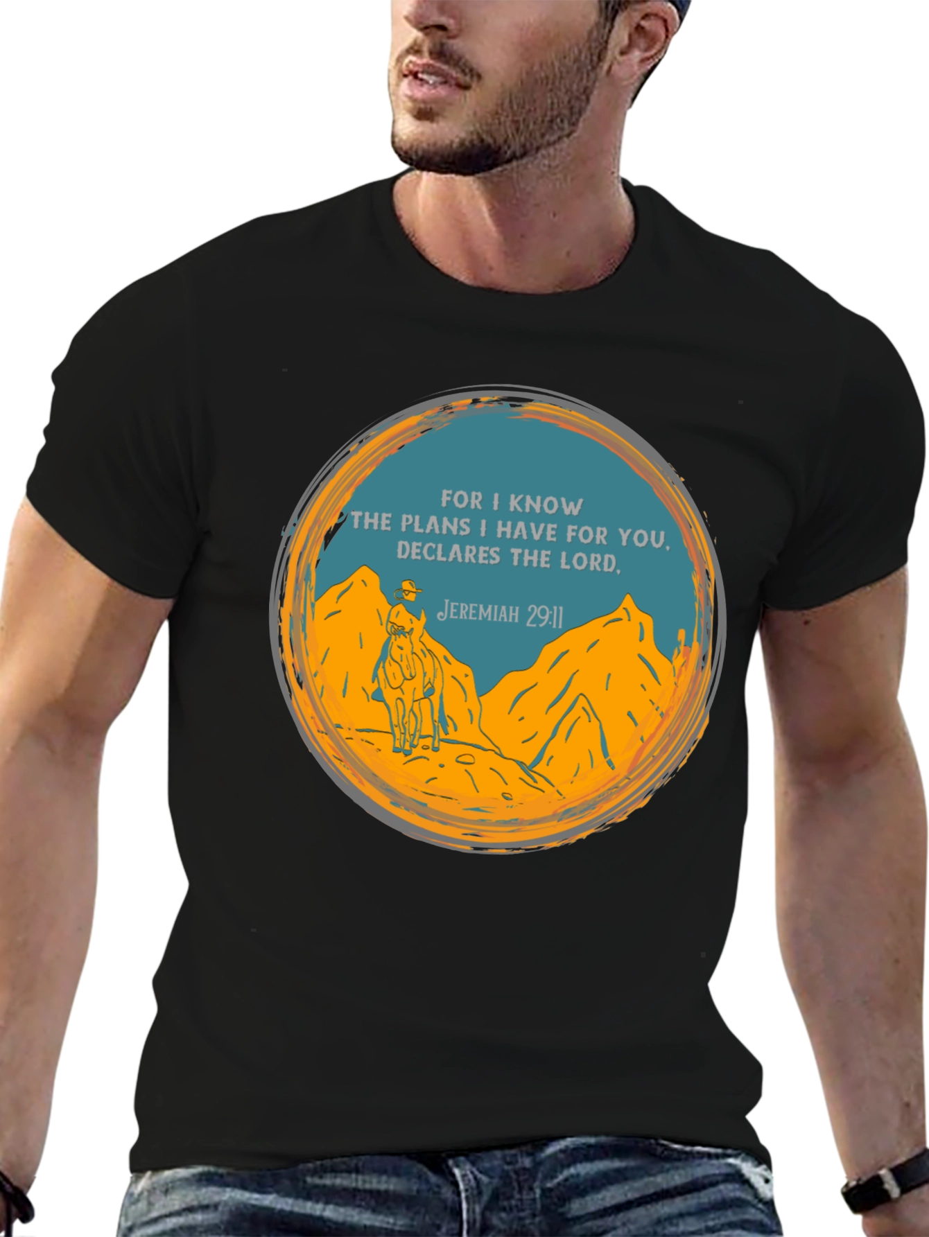 Inspirational Jeremiah 29:11 Graphic Tee