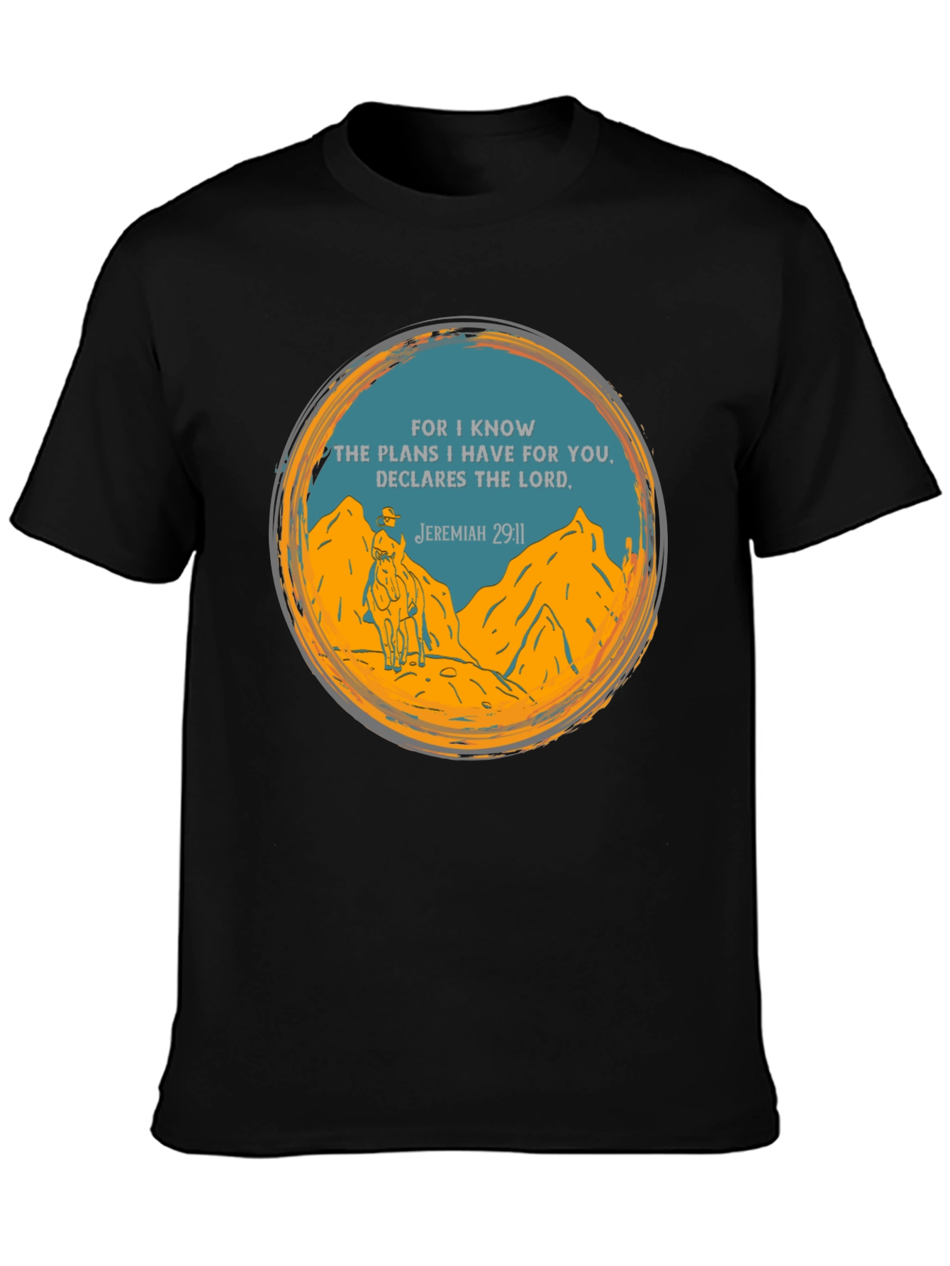 Inspirational Jeremiah 29:11 Graphic Tee