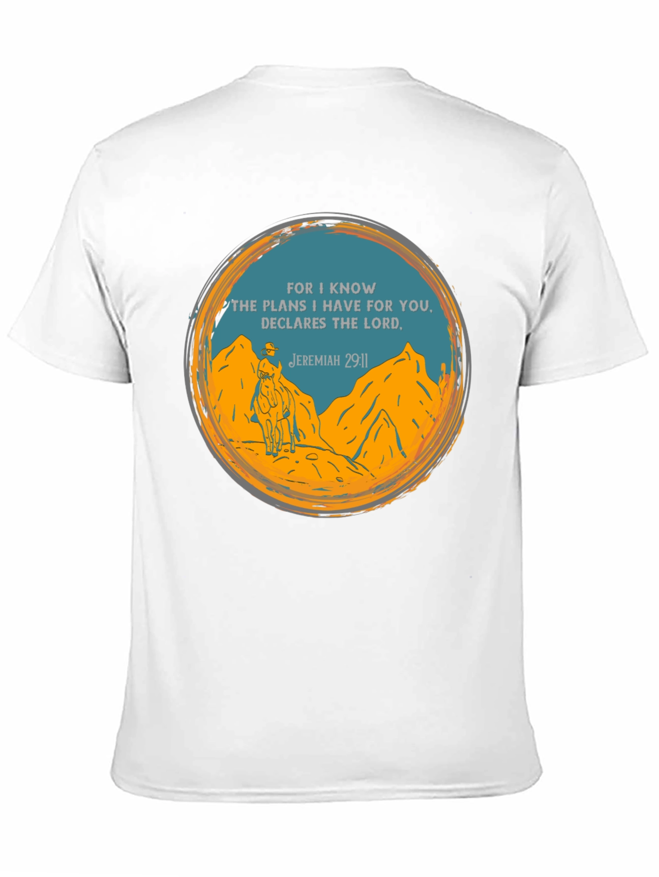 Inspirational Jeremiah 29:11 Graphic Tee