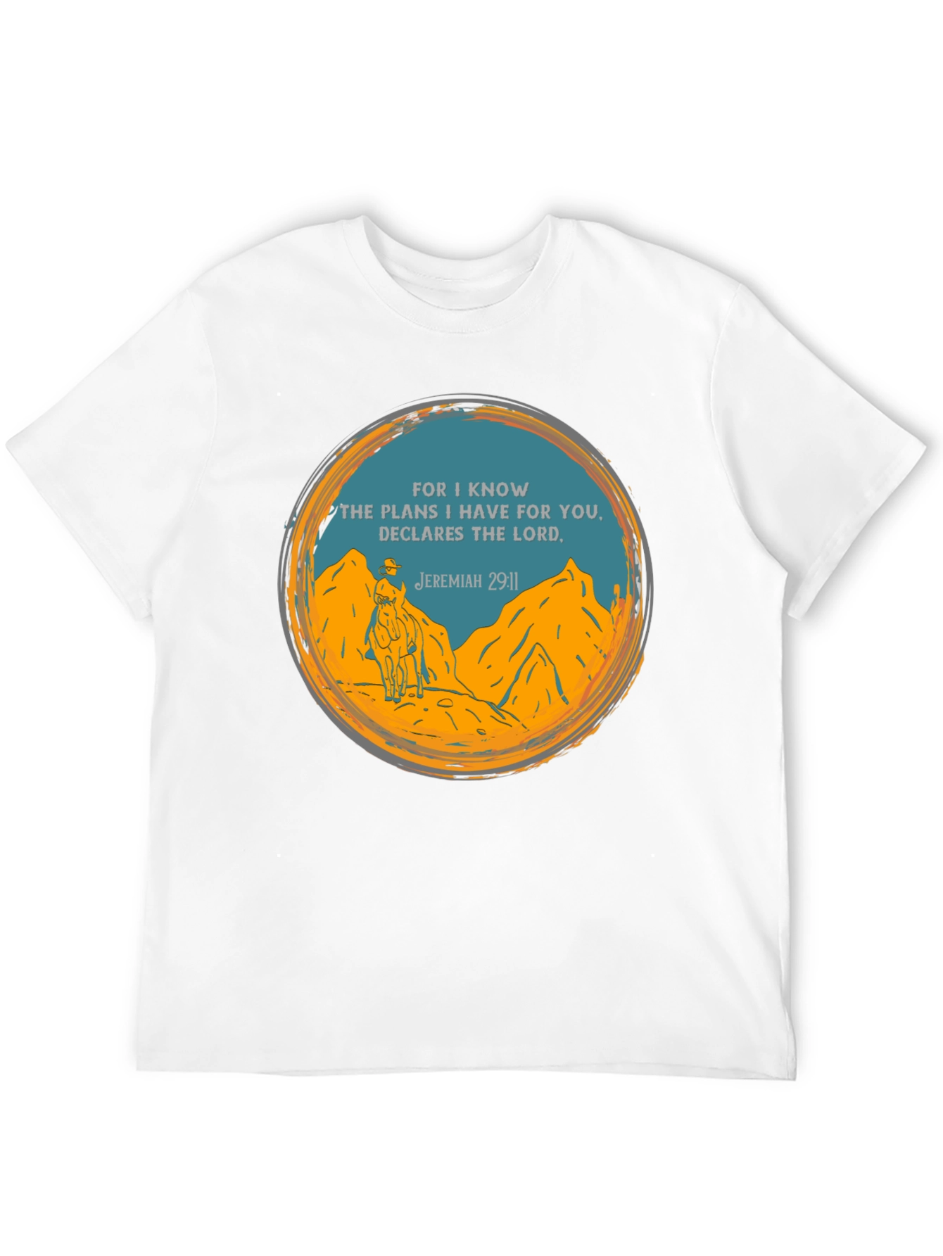 Inspirational Jeremiah 29:11 Graphic Tee