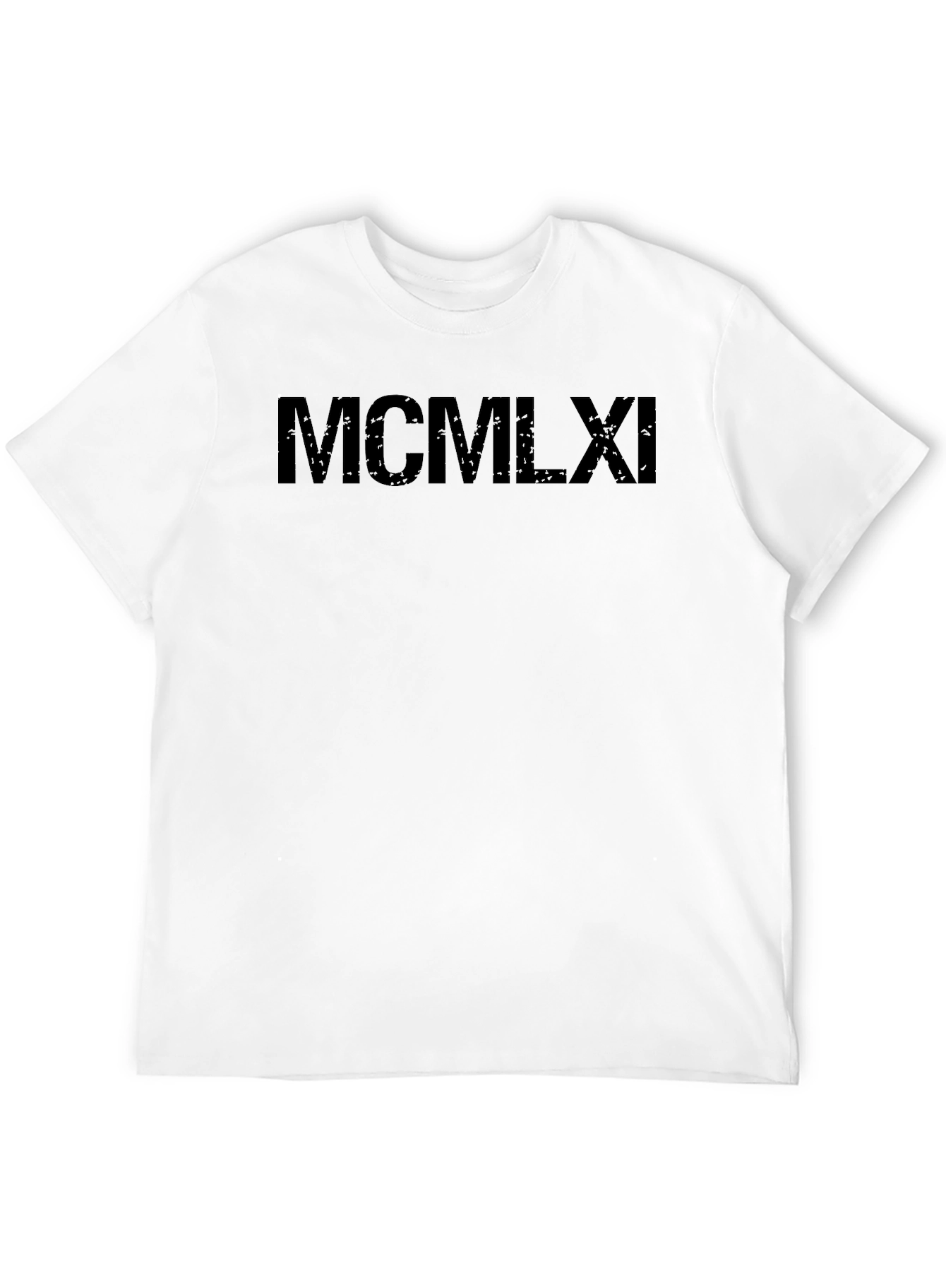 Roman Numeral MCMILXI Mens T-Shirt
