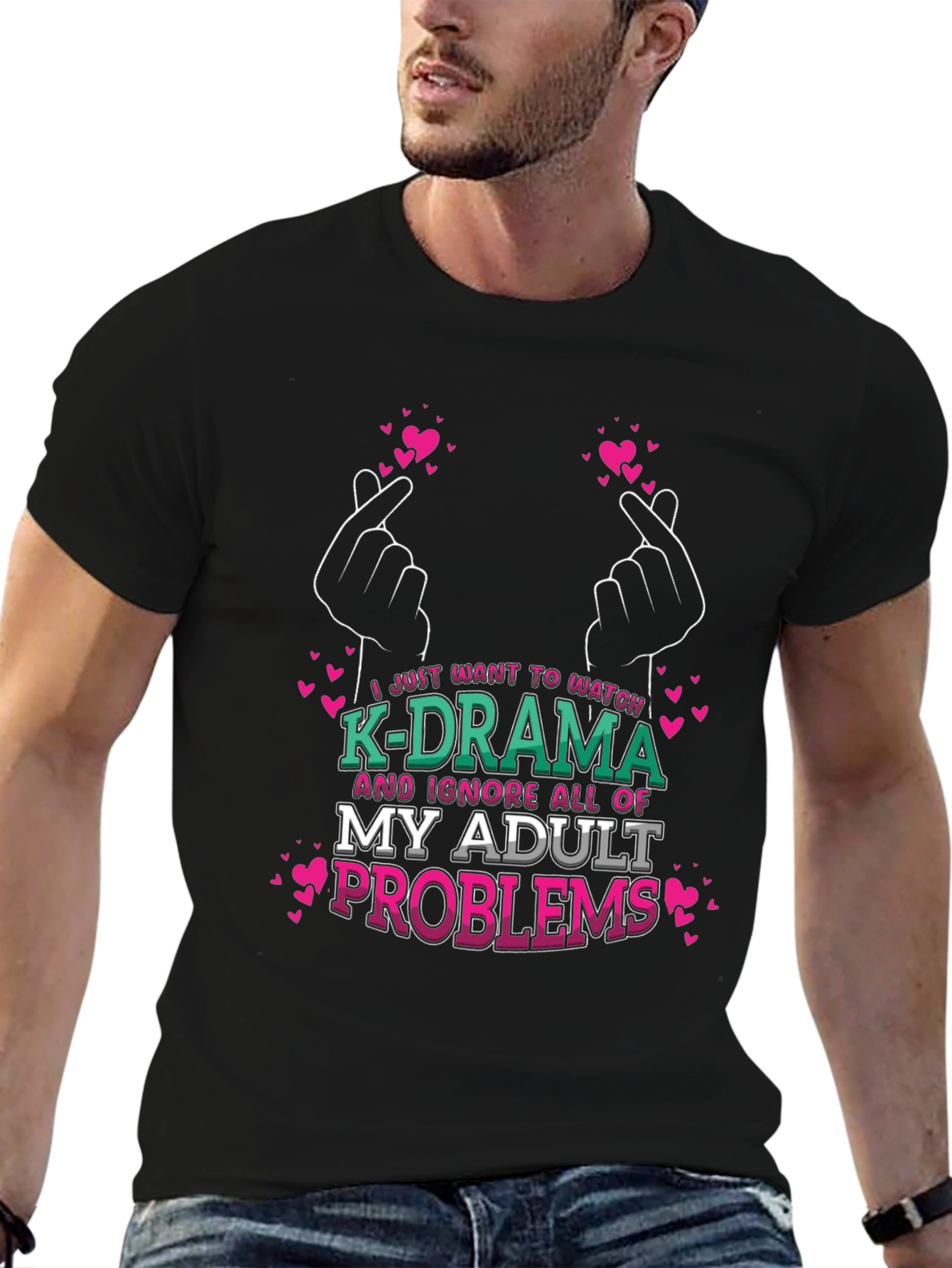 K-Drama Adult Problems T-Shirt