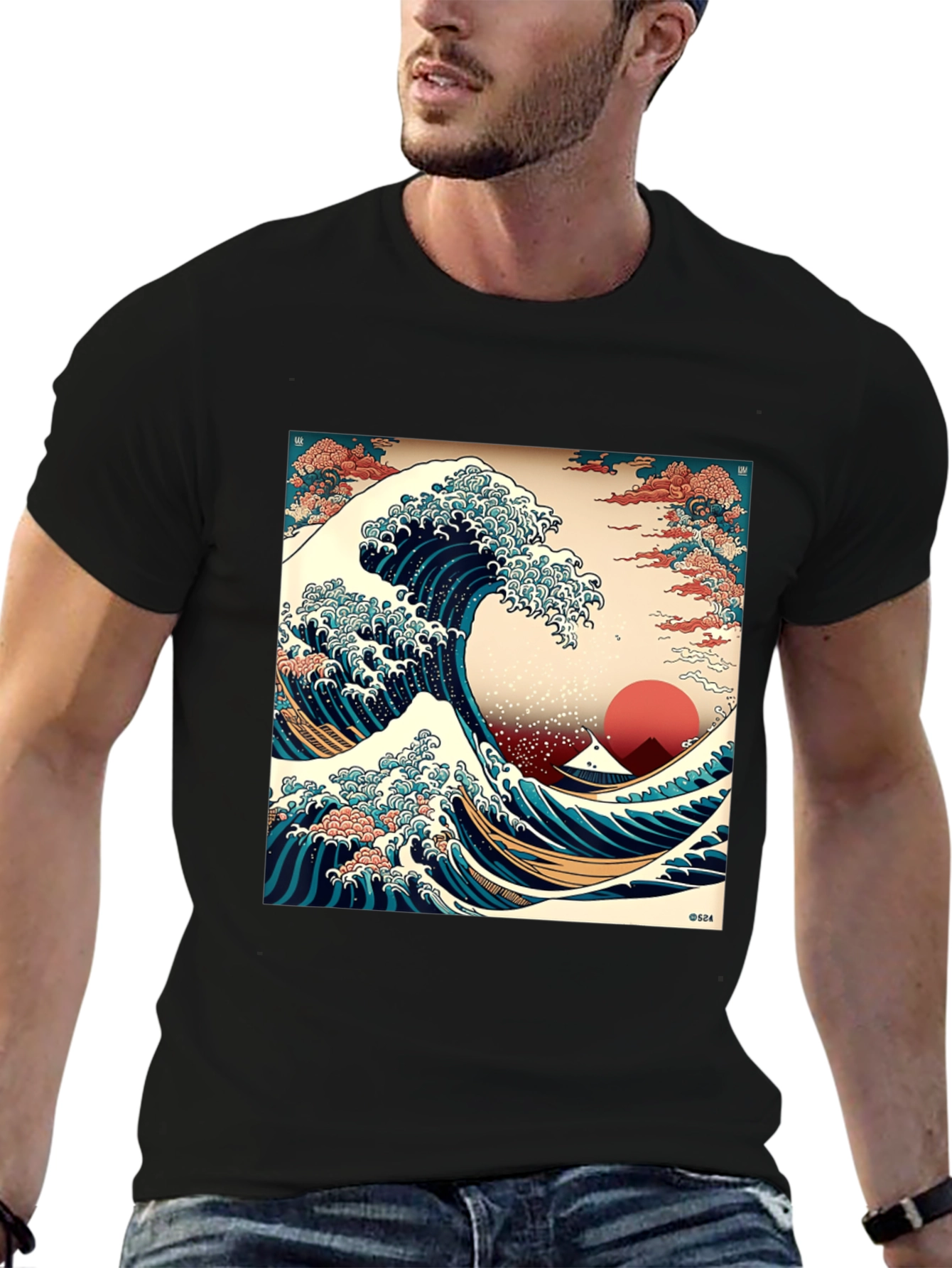 Great Wave T-Shirt - Stylish Graphic Tee