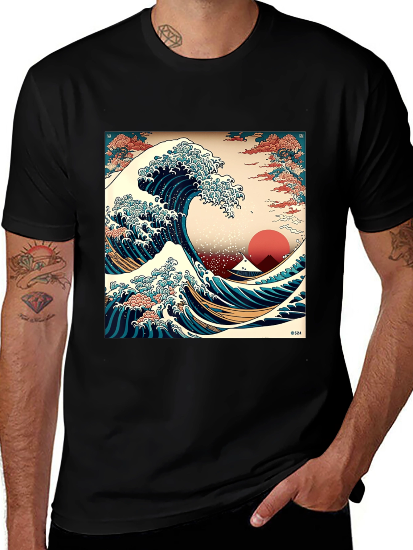 Great Wave T-Shirt - Stylish Graphic Tee