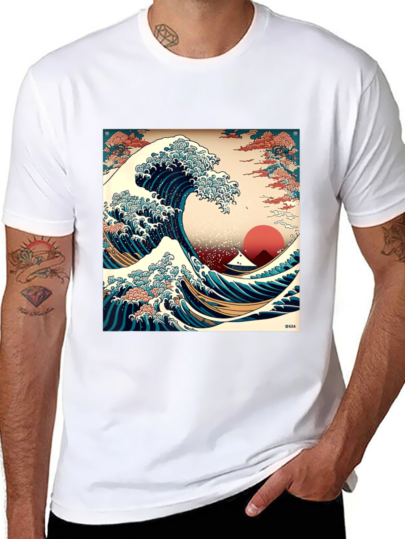 Great Wave T-Shirt - Stylish Graphic Tee