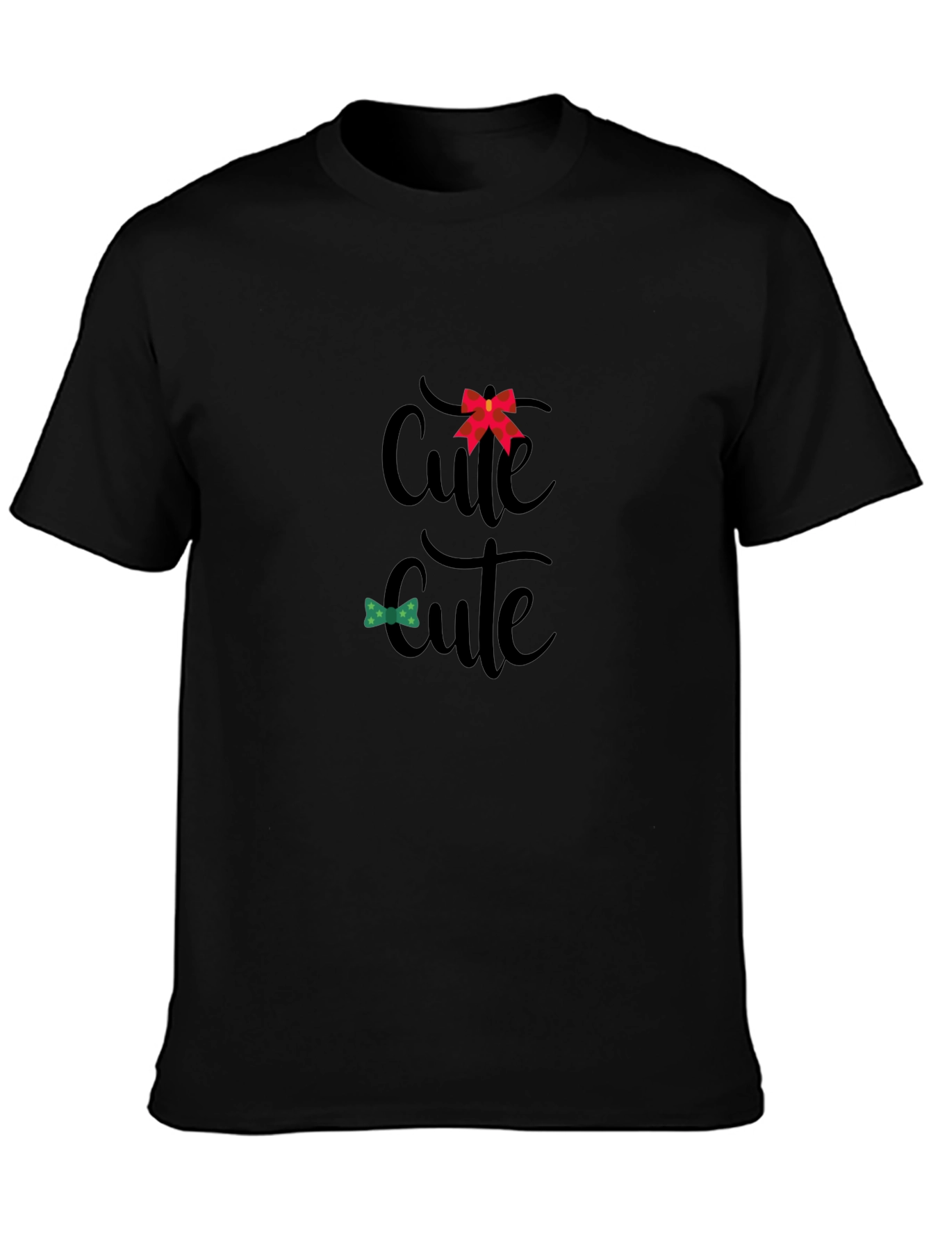 Cute Bow Tie T-Shirt - Fun Graphic Tee