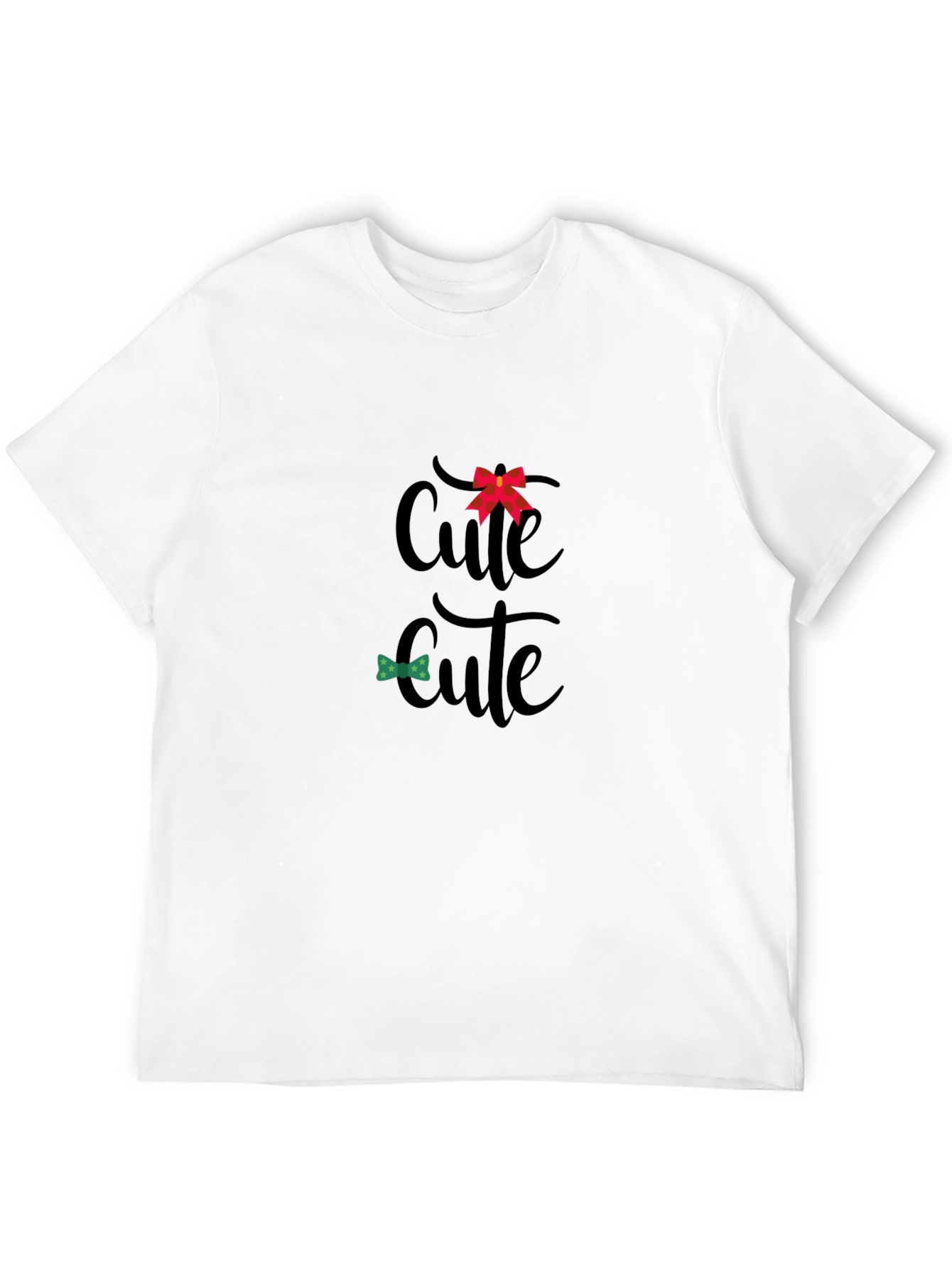 Cute Bow Tie T-Shirt - Fun Graphic Tee