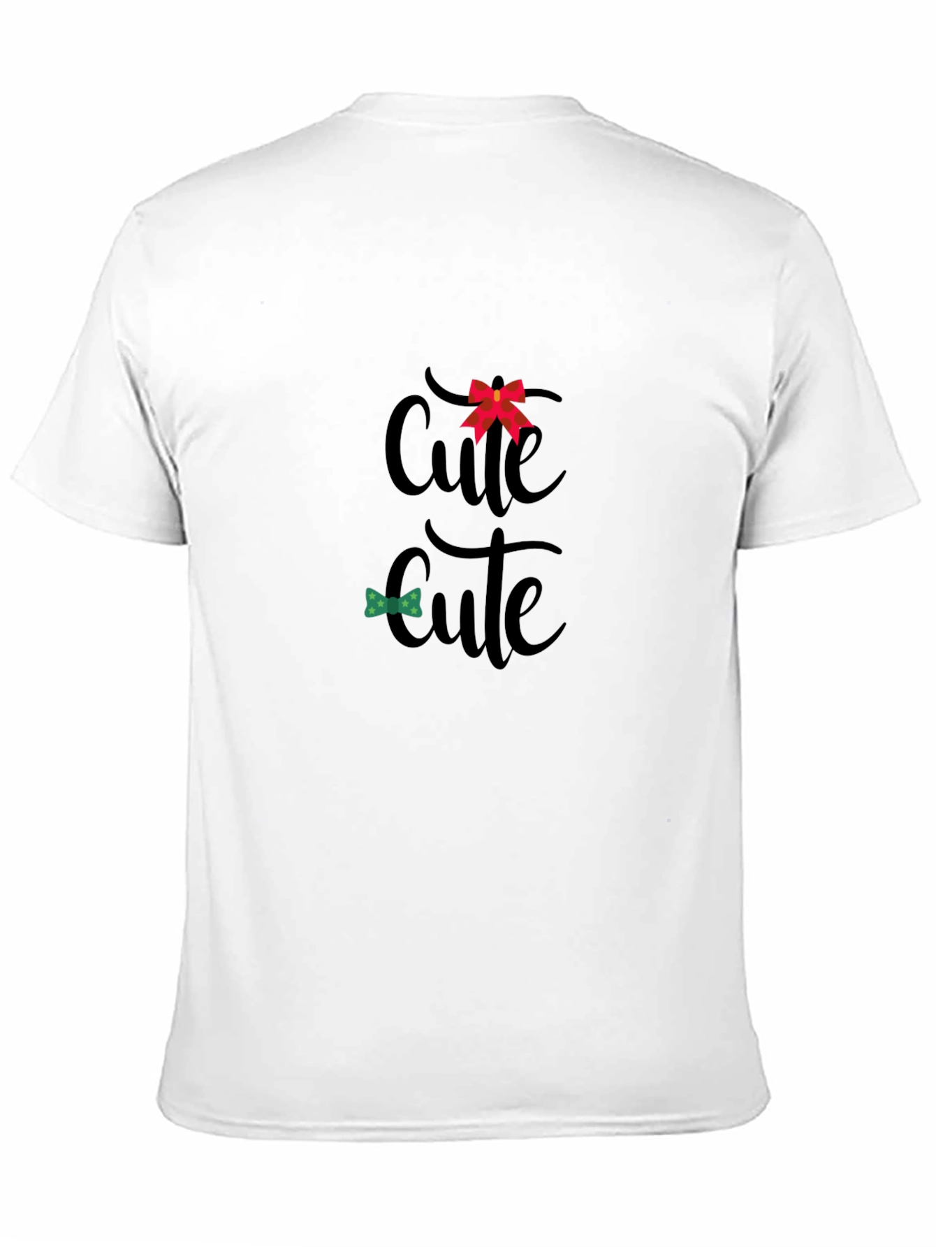 Cute Bow Tie T-Shirt - Fun Graphic Tee