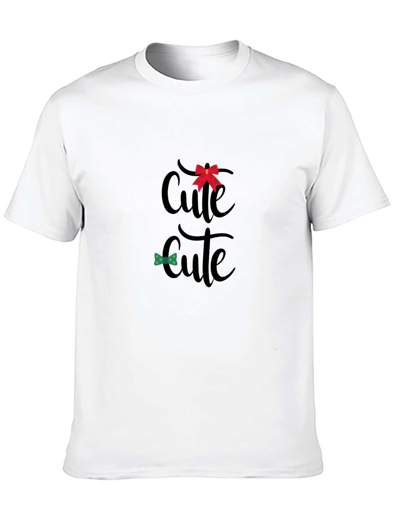 Cute Bow Tie T-Shirt - Fun Graphic Tee