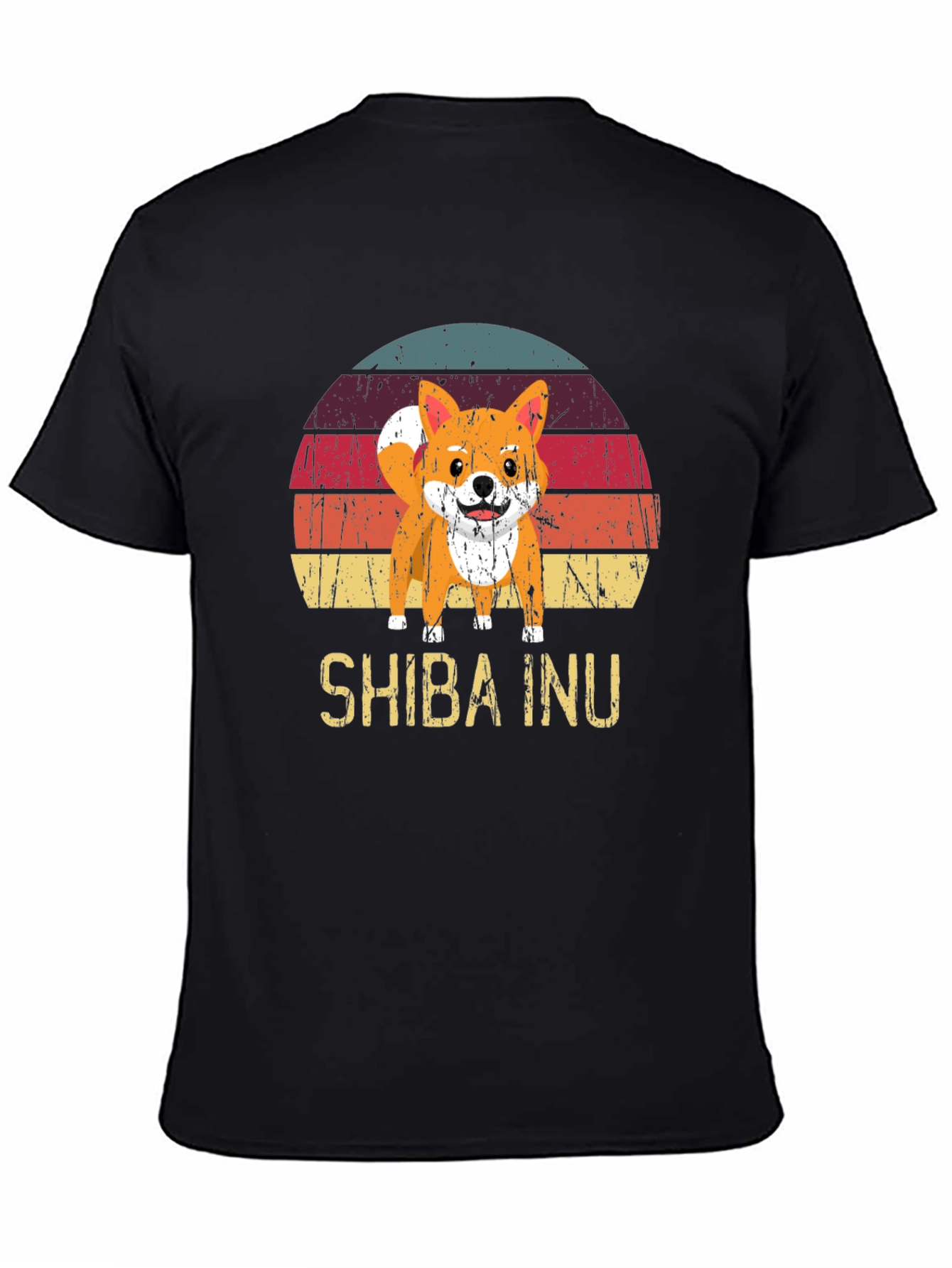 Retro Shiba Inu Graphic Tee