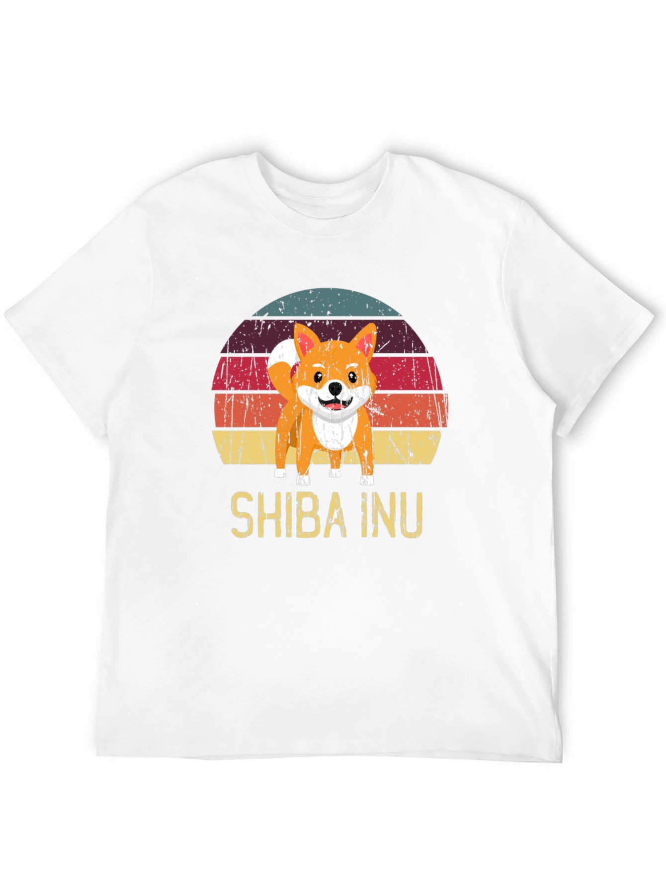 Retro Shiba Inu Graphic Tee