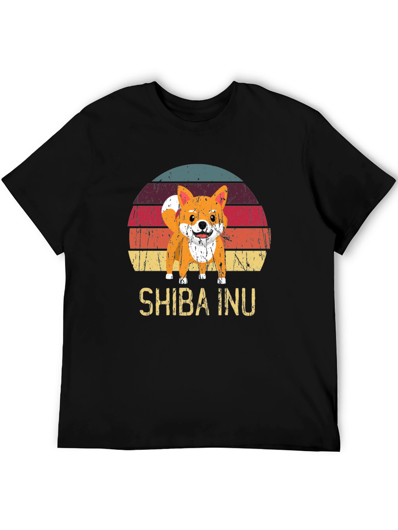 Retro Shiba Inu Graphic Tee