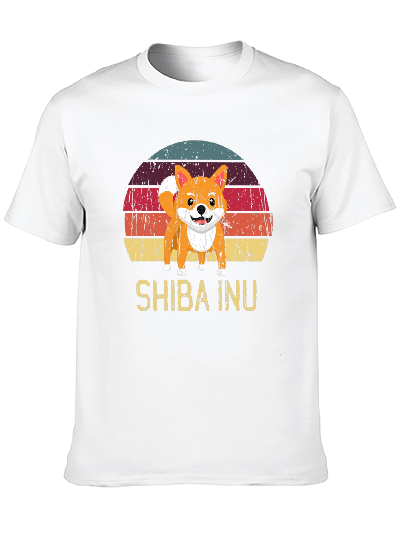 Retro Shiba Inu Graphic Tee