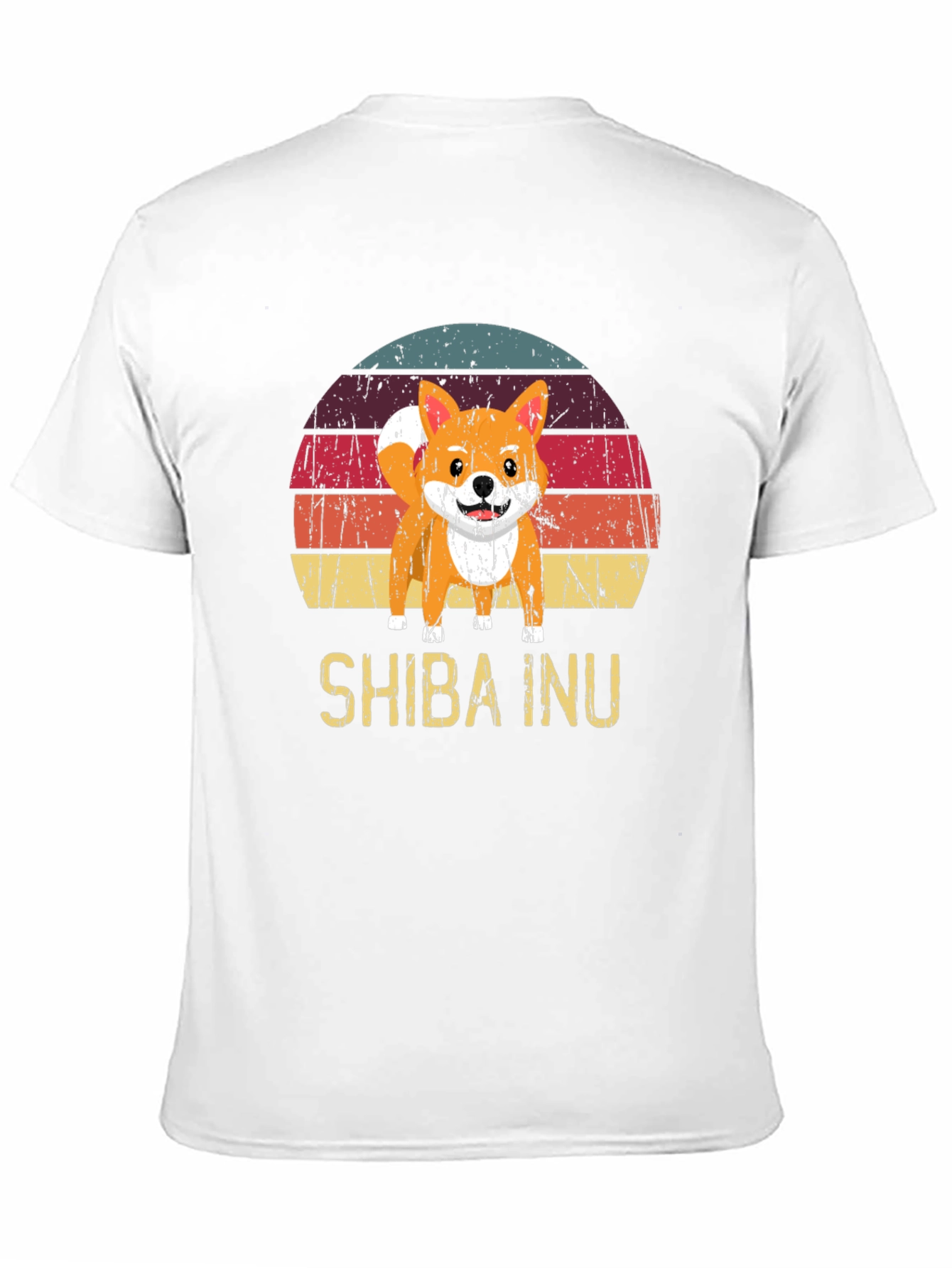 Retro Shiba Inu Graphic Tee