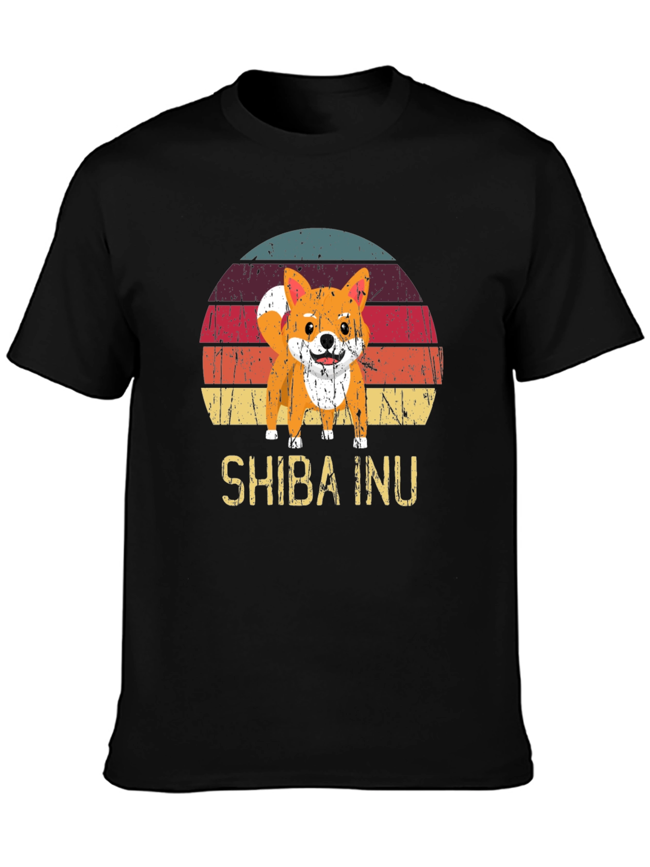 Retro Shiba Inu Graphic Tee