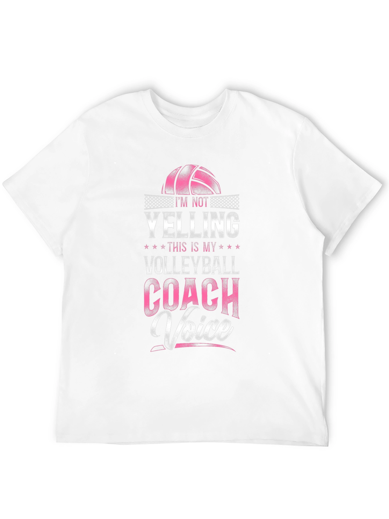 Volleyball Coach Voice T-Shirt