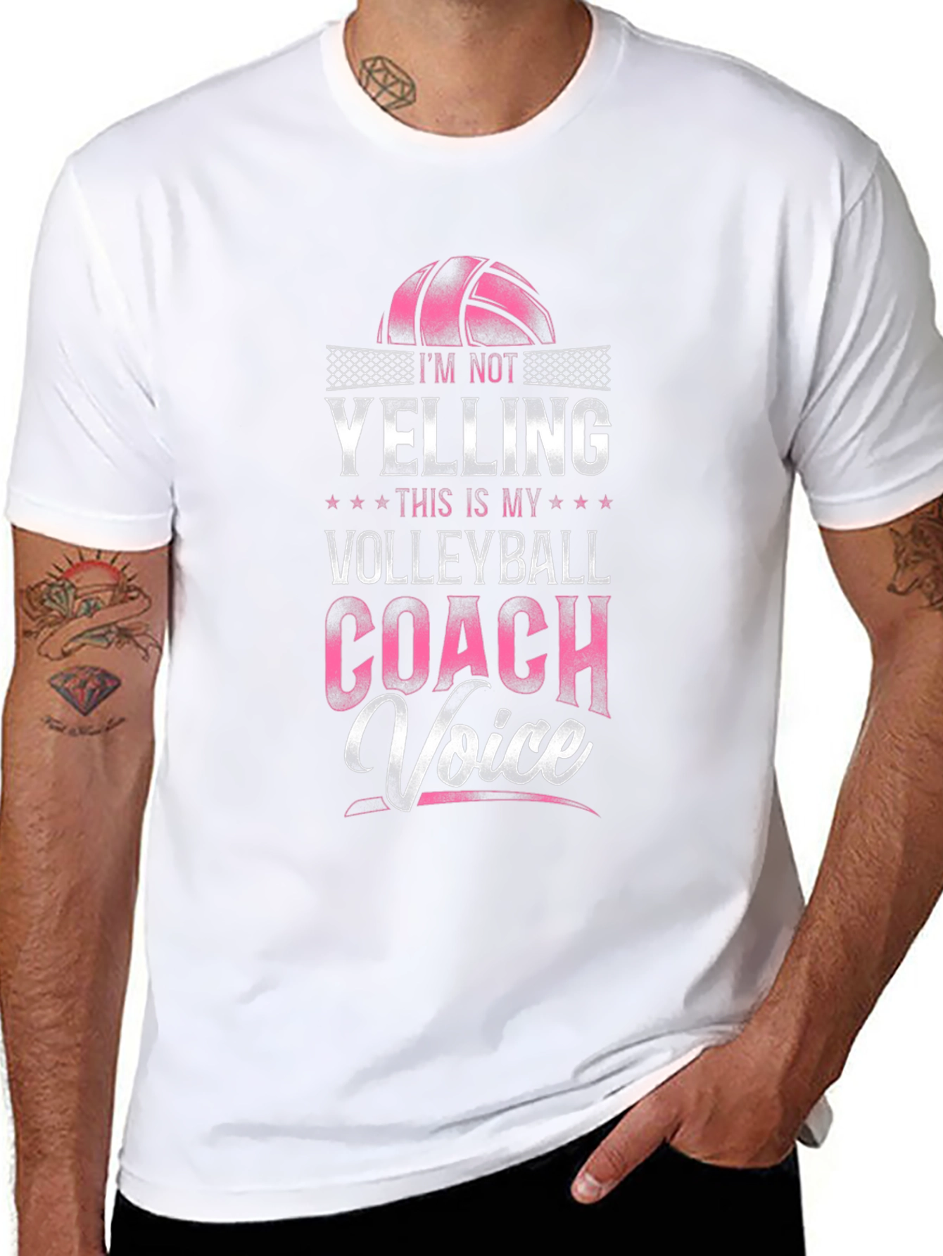 Volleyball Coach Voice T-Shirt
