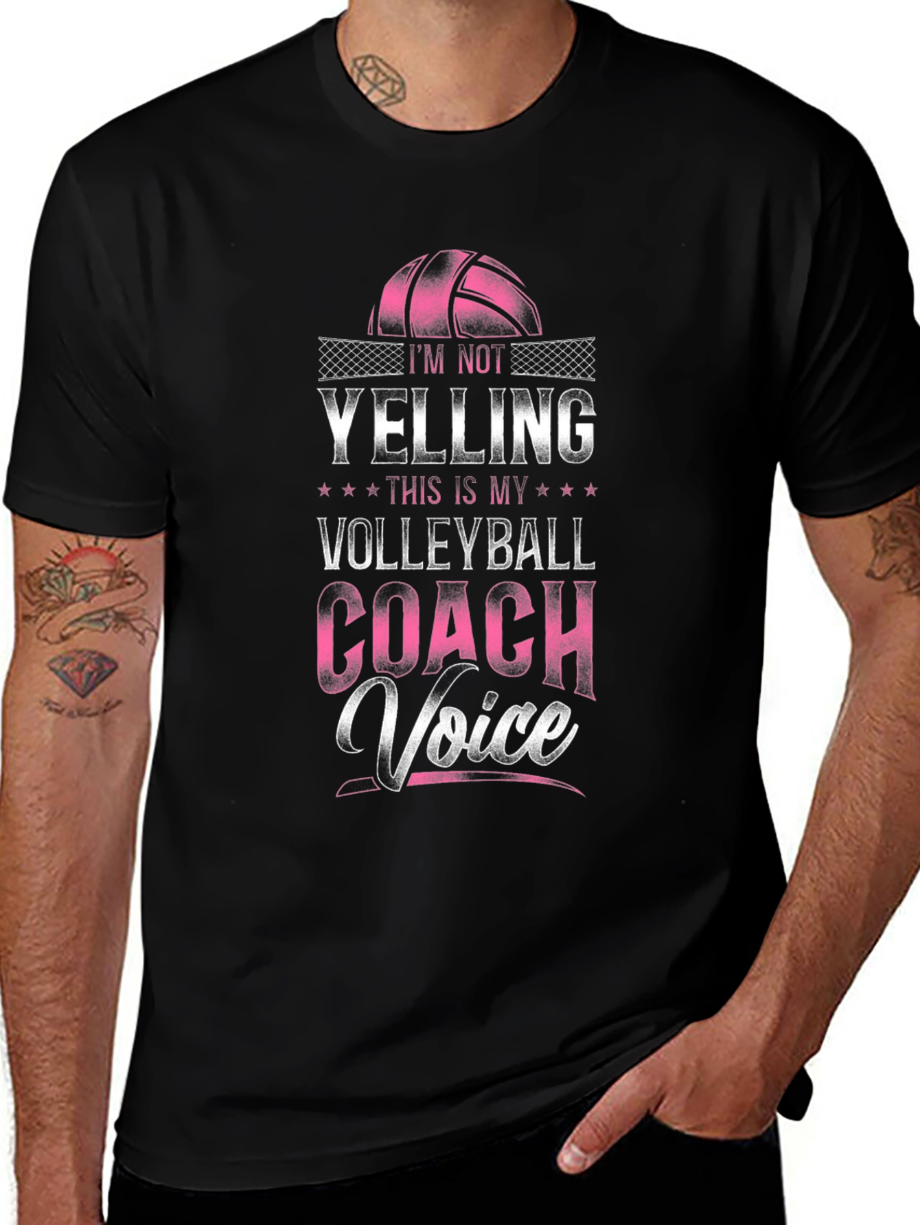 Volleyball Coach Voice T-Shirt