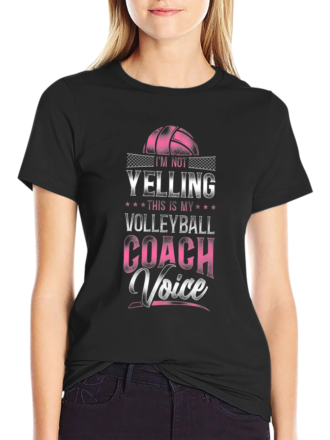 Volleyball Coach Voice T-Shirt