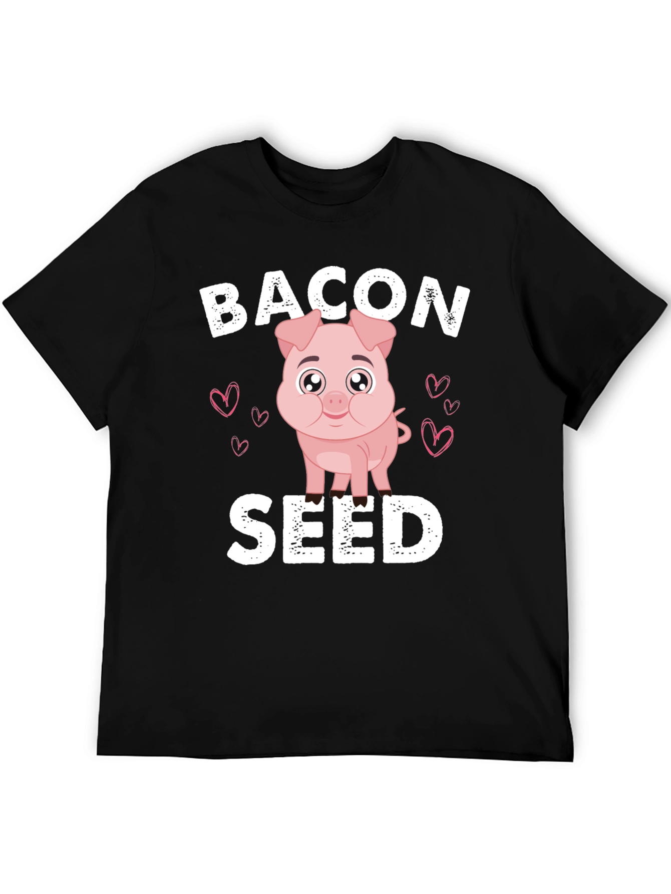Bacon Seed Pig Graphic Tee - Unique & Fun!