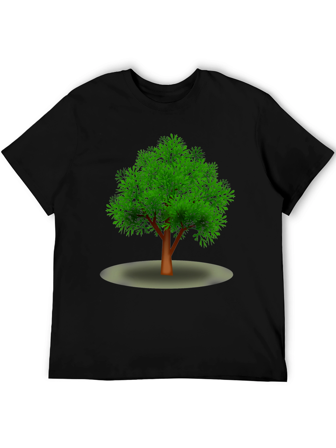 Tree Graphic Black T-Shirt
