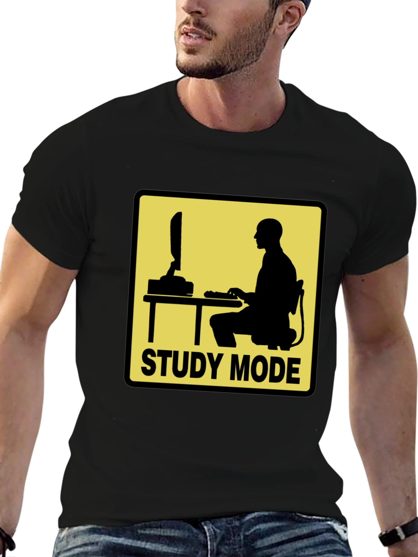 Study Mode T-Shirt - Black