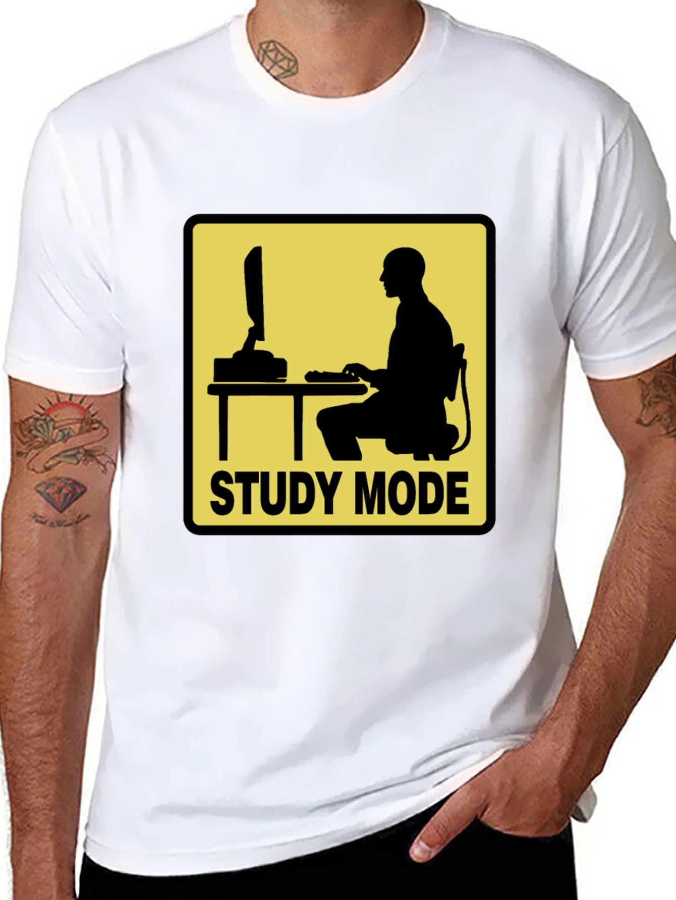 Study Mode T-Shirt - Black