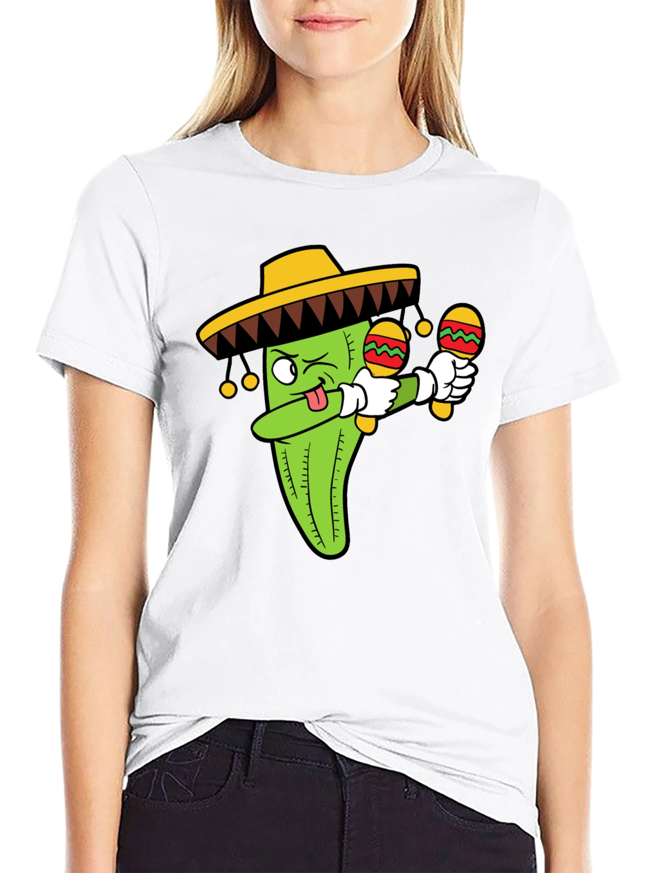 Fiesta Fun T-Shirt: Dancing Pepper