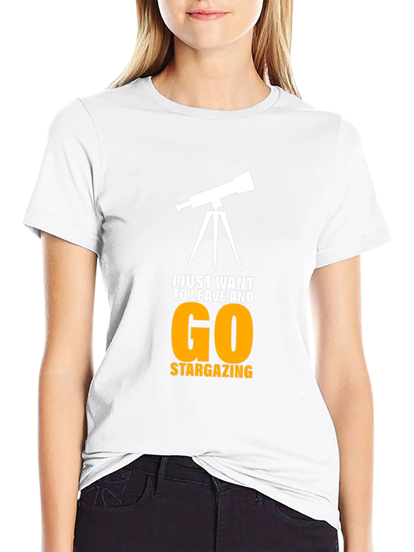 Stargazing T-Shirt - Leave and Go Design