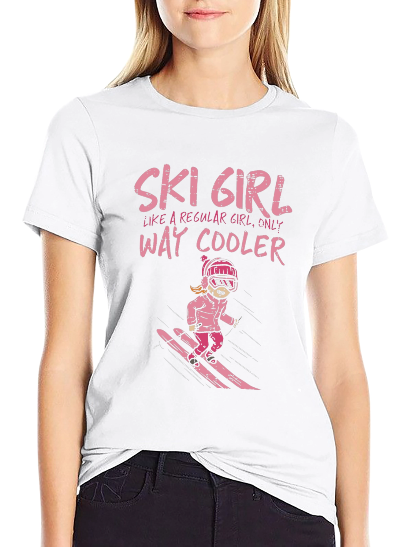 Ski Girl T-Shirt: Way Cooler Than Regular