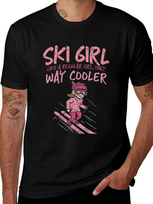 Ski Girl T-Shirt: Way Cooler Than Regular