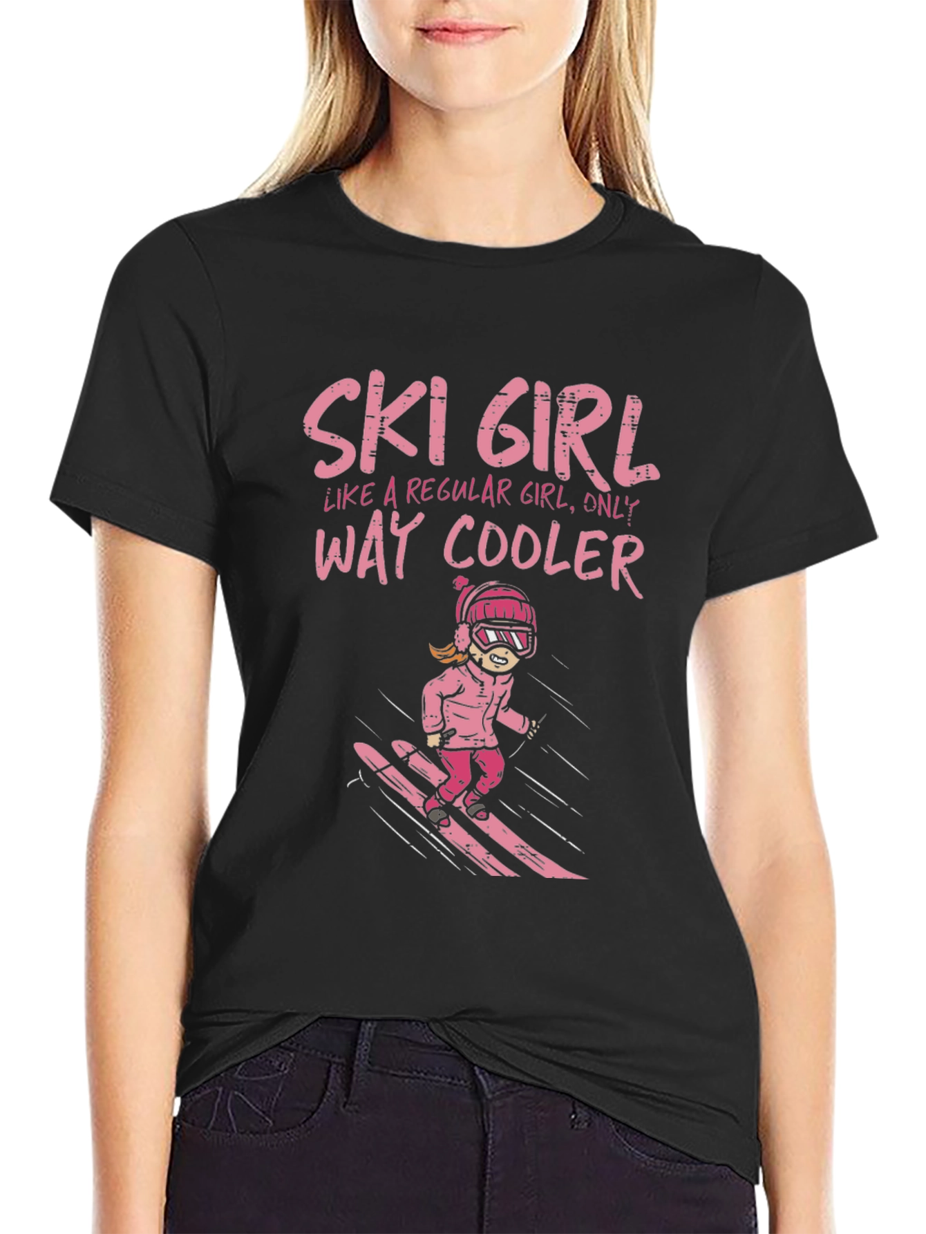 Ski Girl T-Shirt: Way Cooler Than Regular