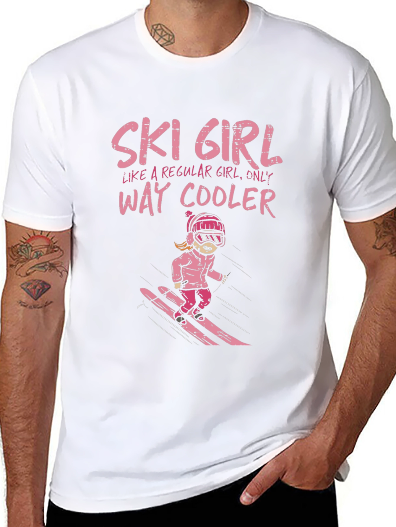 Ski Girl T-Shirt: Way Cooler Than Regular