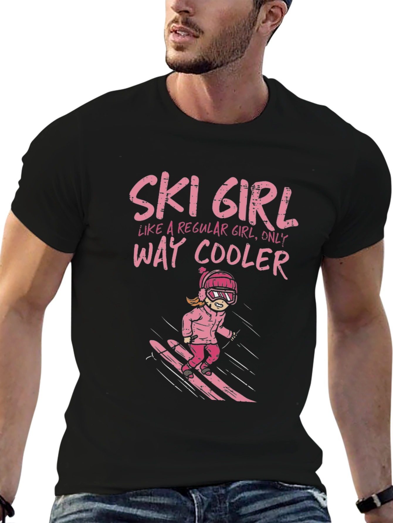 Ski Girl T-Shirt: Way Cooler Than Regular