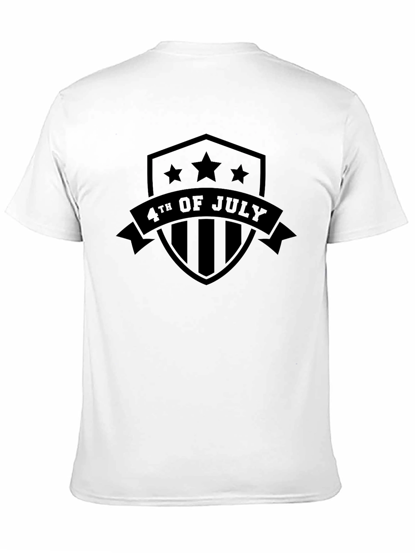Patriotic 4th of July Shield T-Shirt