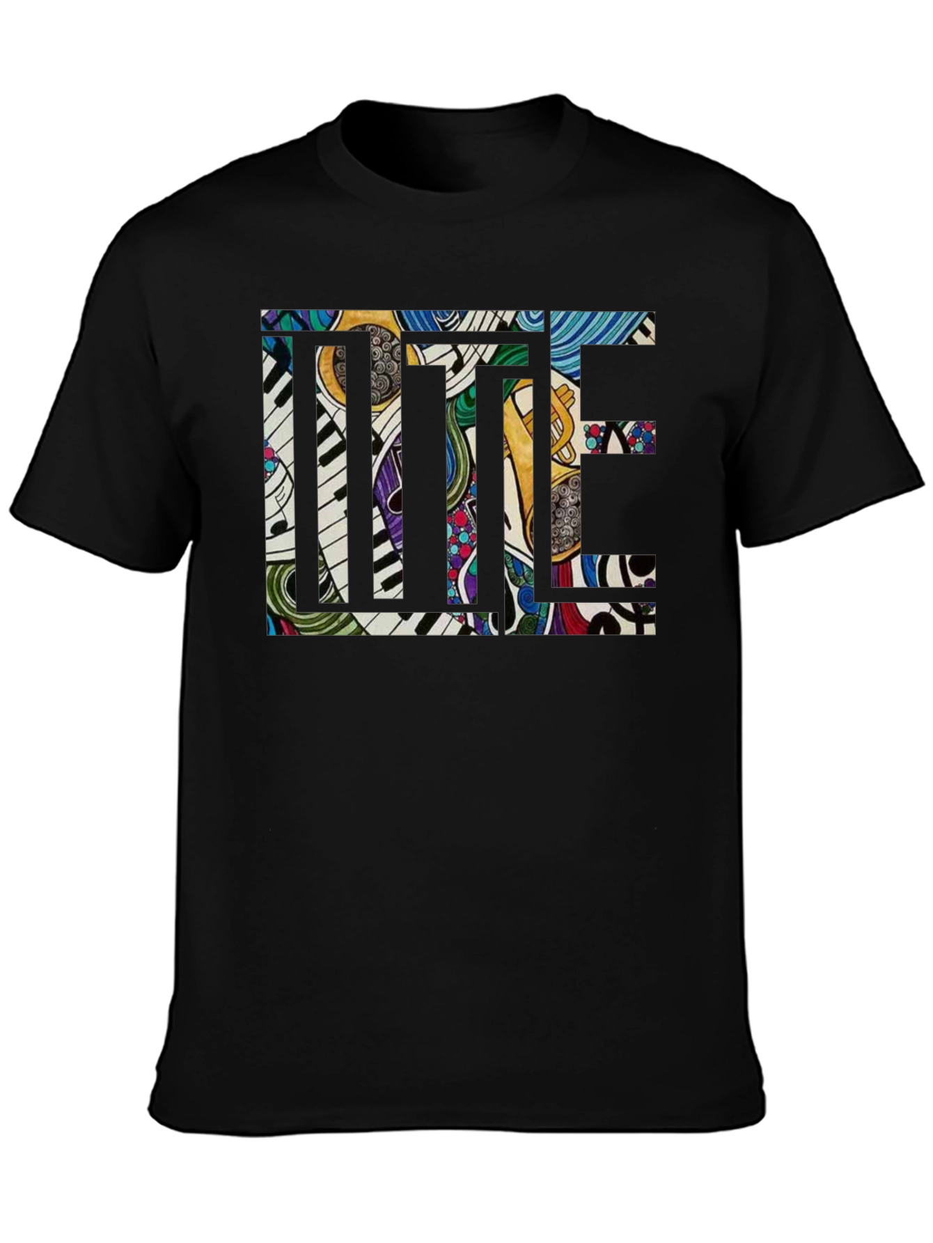 Musical Instrument Graphic T-Shirt