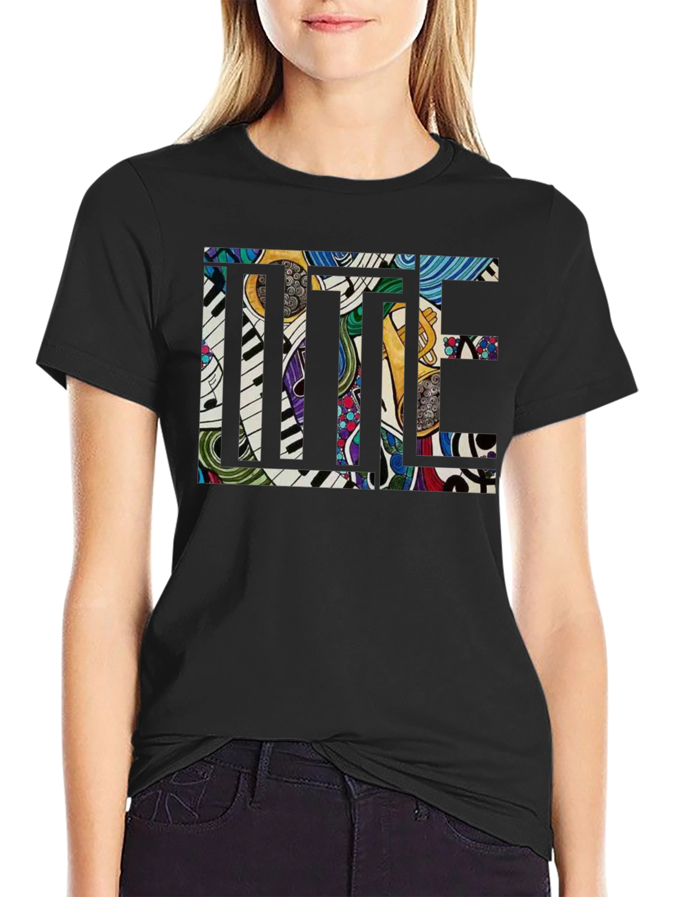 Musical Instrument Graphic T-Shirt