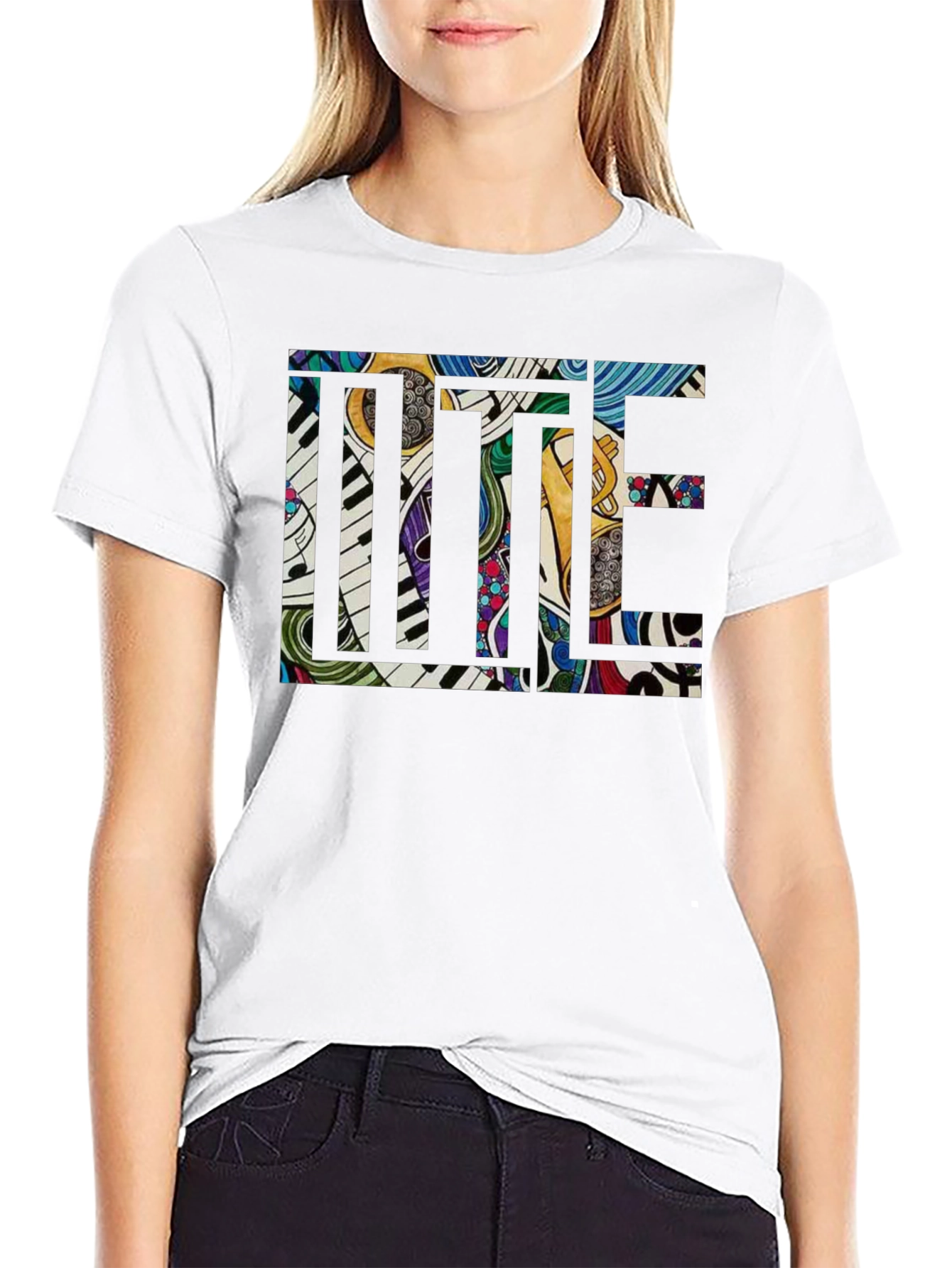 Musical Instrument Graphic T-Shirt