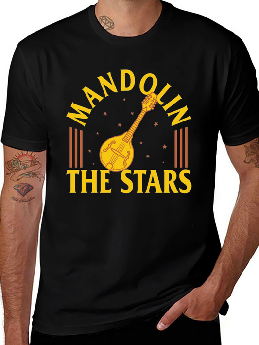 Mandolin the Stars Graphic T-Shirt