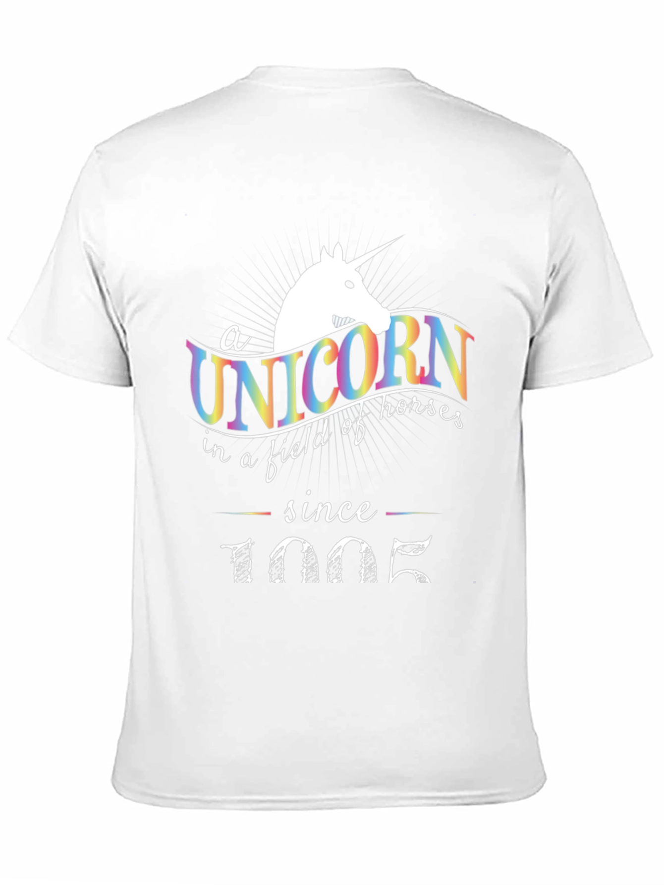 Unicorn Since 1005 Black T-Shirt