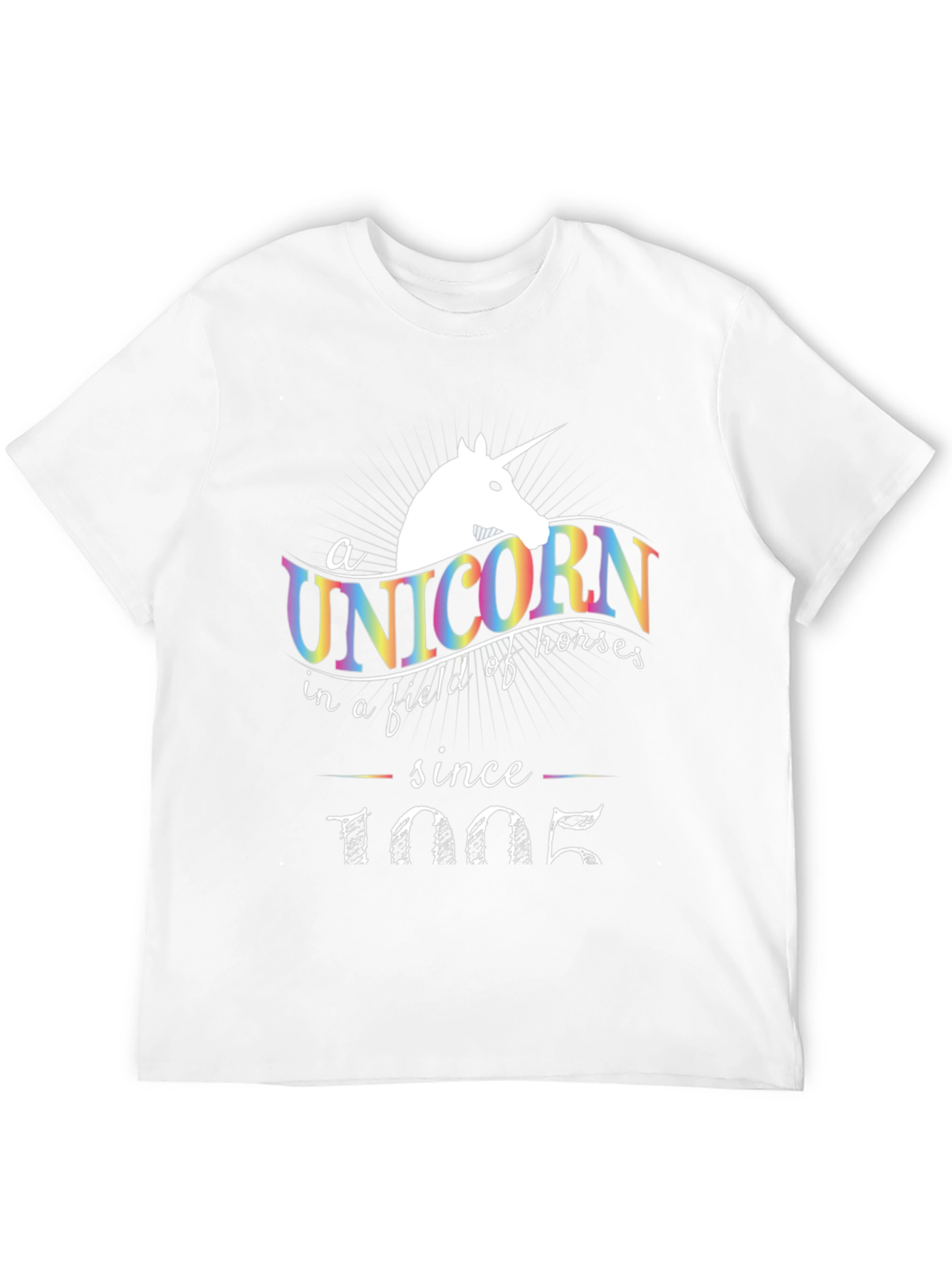 Unicorn Since 1005 Black T-Shirt